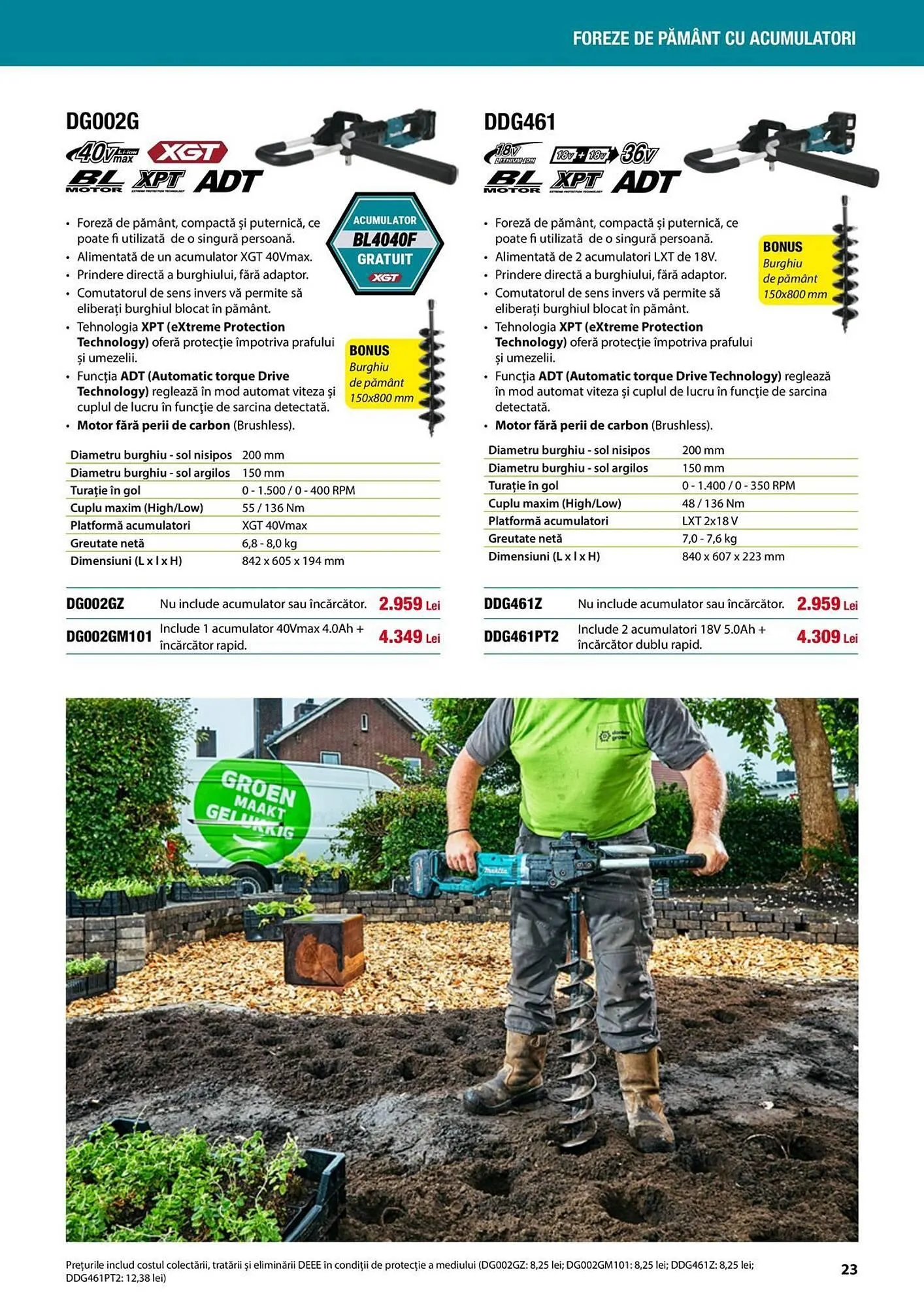 Catalog Catalog Makita de la 1 aprilie până la 31 august 2025 - Revista Pagina 23