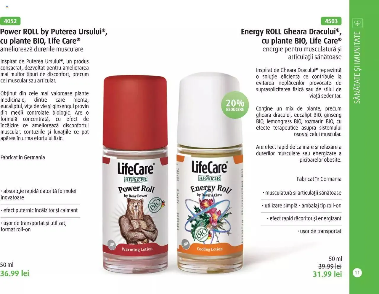 Catalog Catalog Life Care primavara-vara 2023 de la 1 martie până la 31 decembrie 2023 - Revista Pagina 13