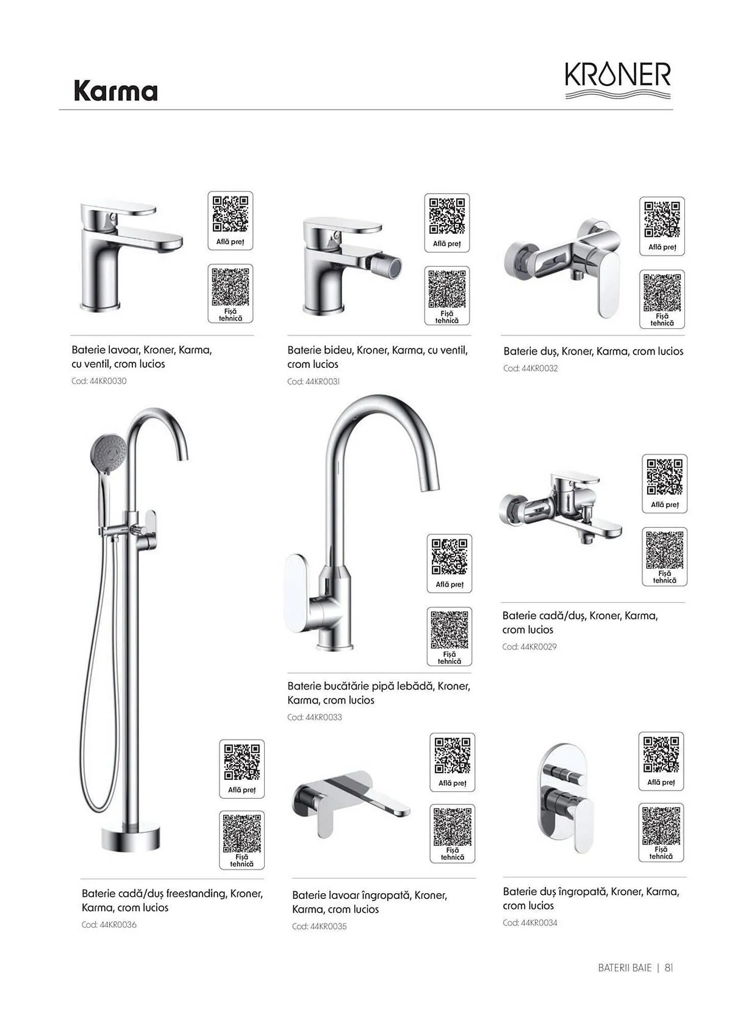 Catalog Catalog Romstal de la 1 aprilie până la 31 decembrie 2026 - Revista Pagina 81