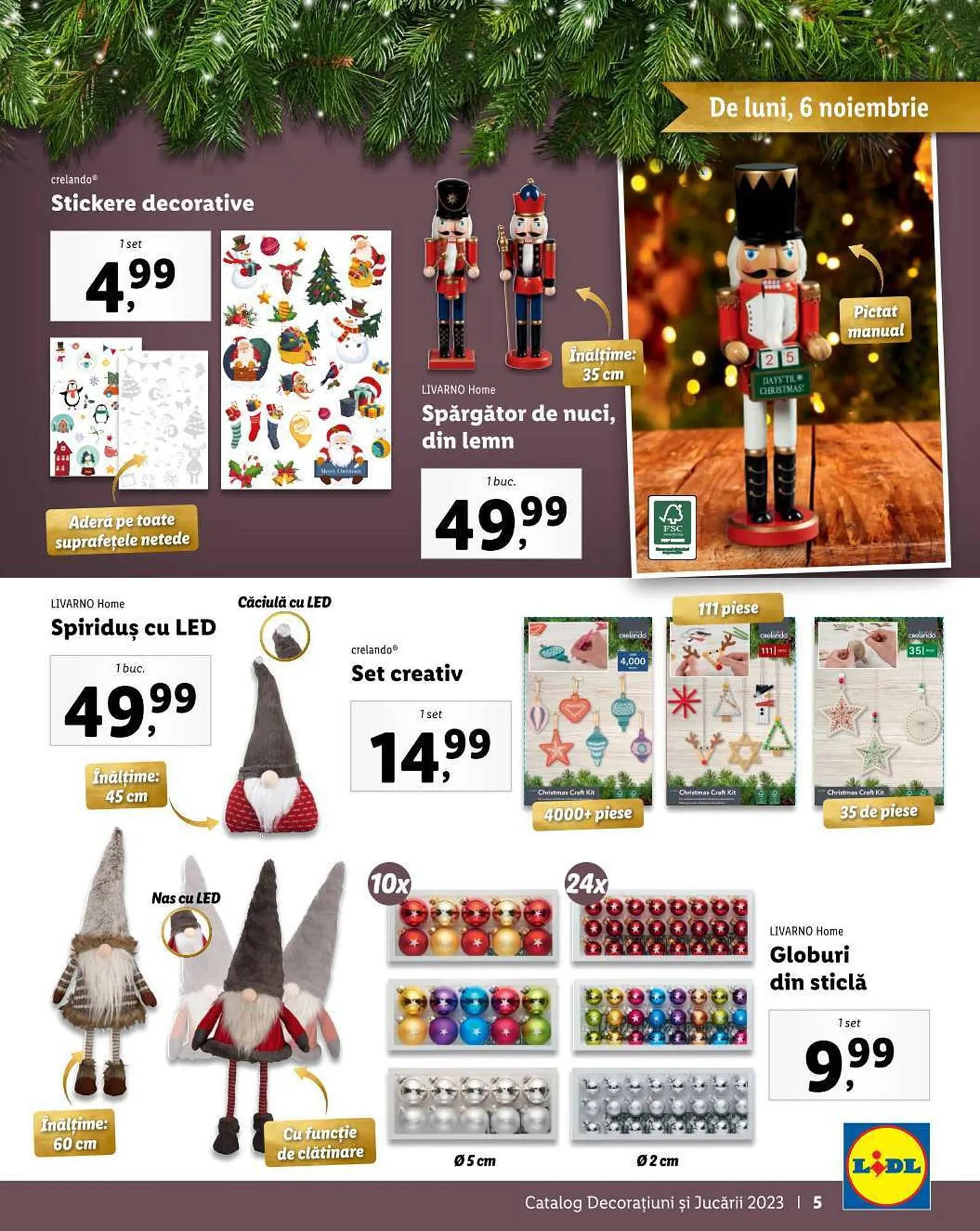 Catalog Lidl catalog de la 6 noiembrie până la 31 decembrie 2023 - Revista Pagina 5