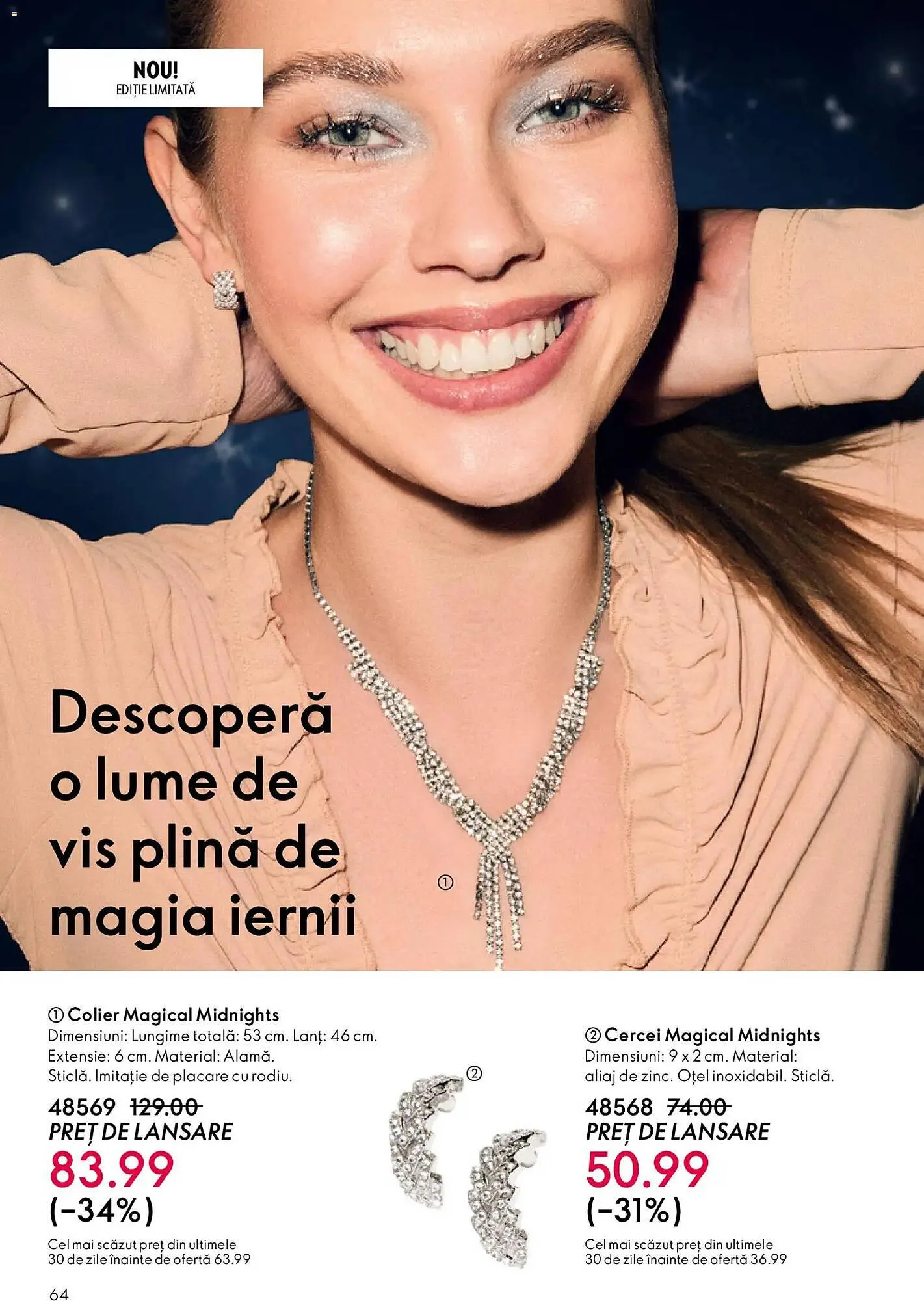 Catalog Catalog Oriflame de la 2 decembrie până la 23 decembrie 2025 - Revista Pagina 64
