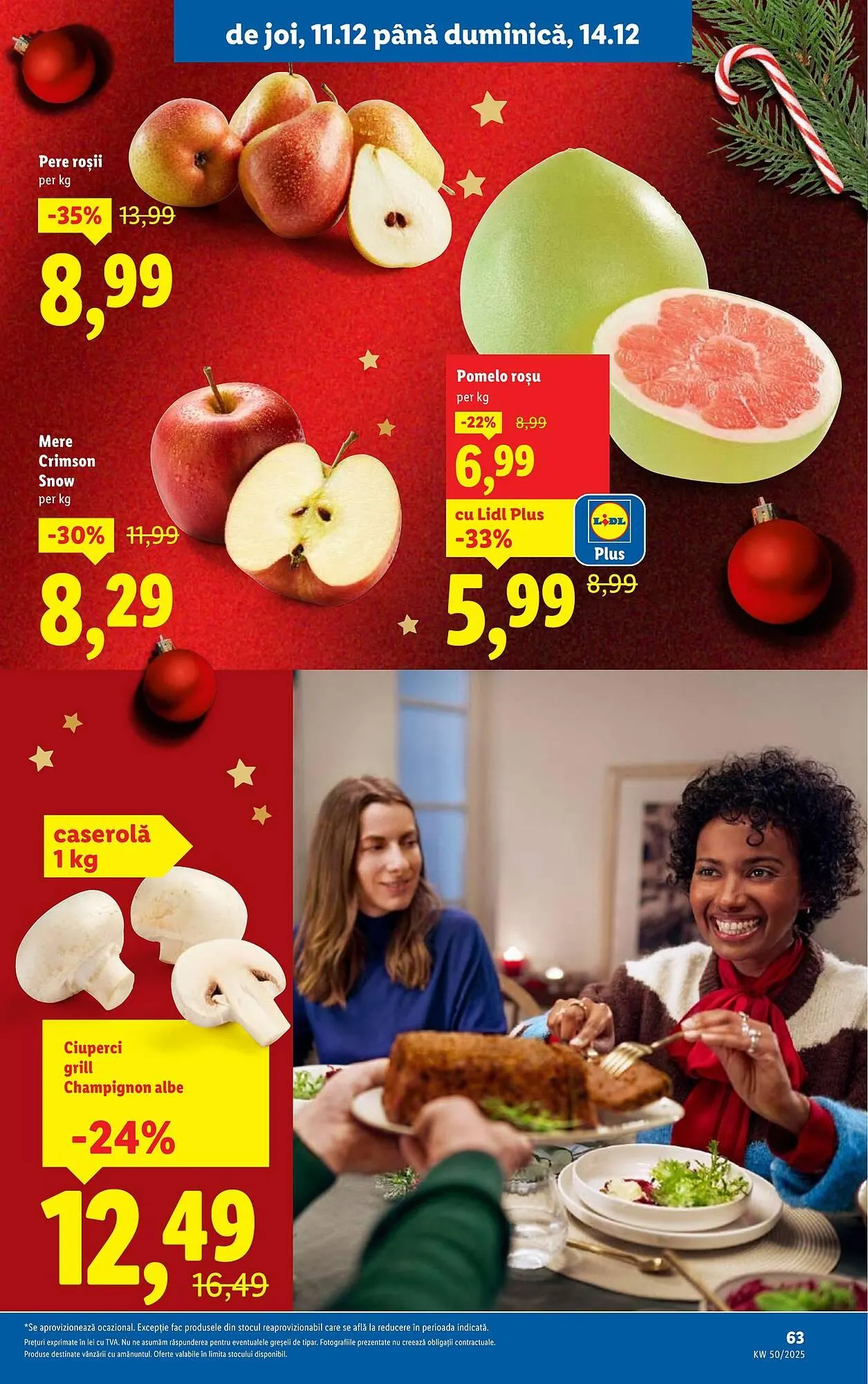 Catalog Catalog Lidl de la 8 decembrie până la 14 decembrie 2025 - Revista Pagina 63