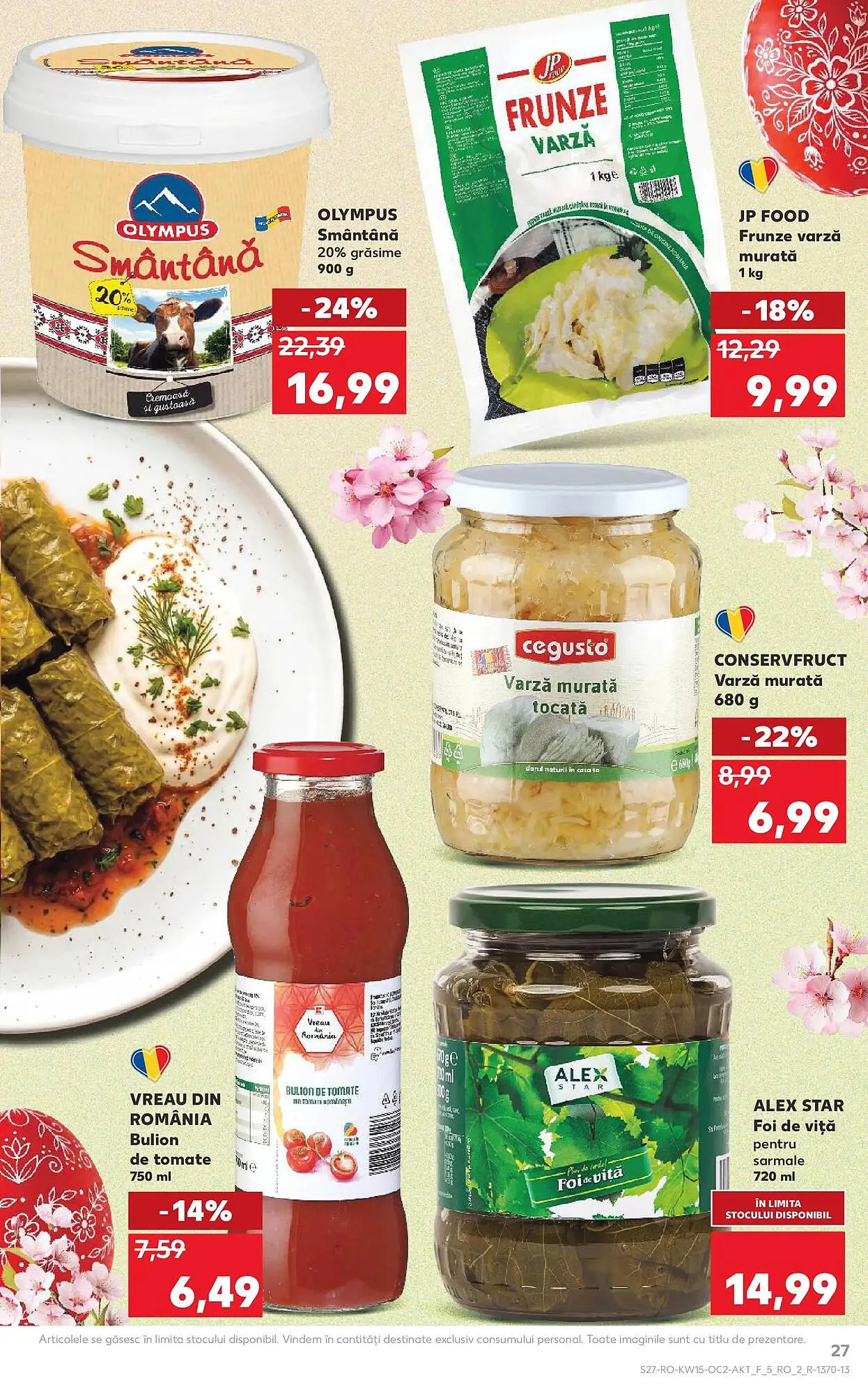 Catalog Catalog Kaufland de la 8 aprilie până la 14 aprilie 2026 - Revista Pagina 27