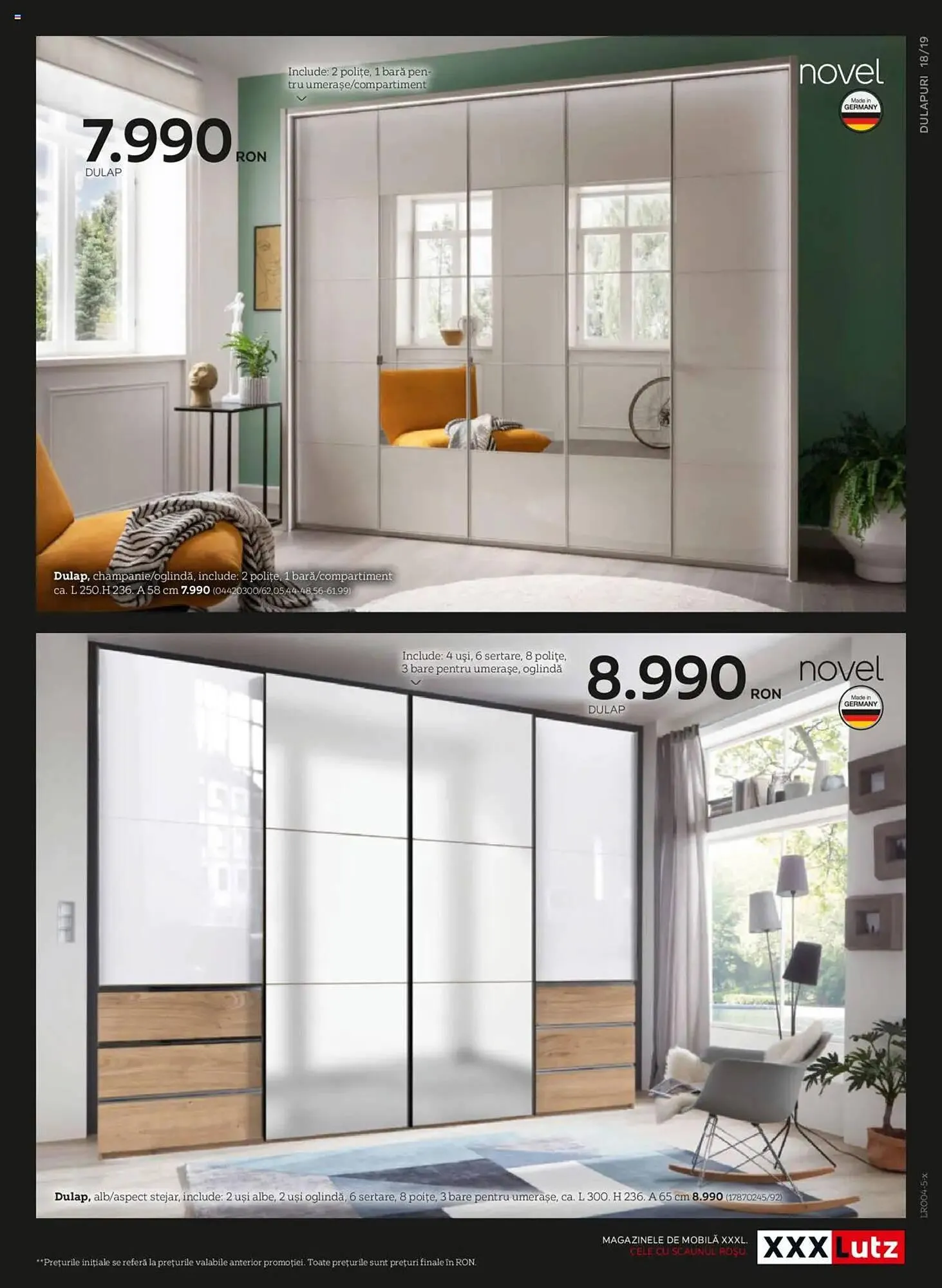 Catalog Catalog XXXLutz de la 7 aprilie până la 31 decembrie 2025 - Revista Pagina 19