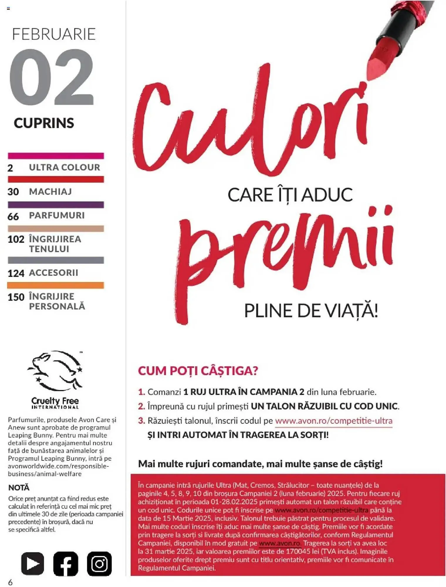 Catalog Catalog Avon de la 1 februarie până la 28 februarie 2025 - Revista Pagina 6