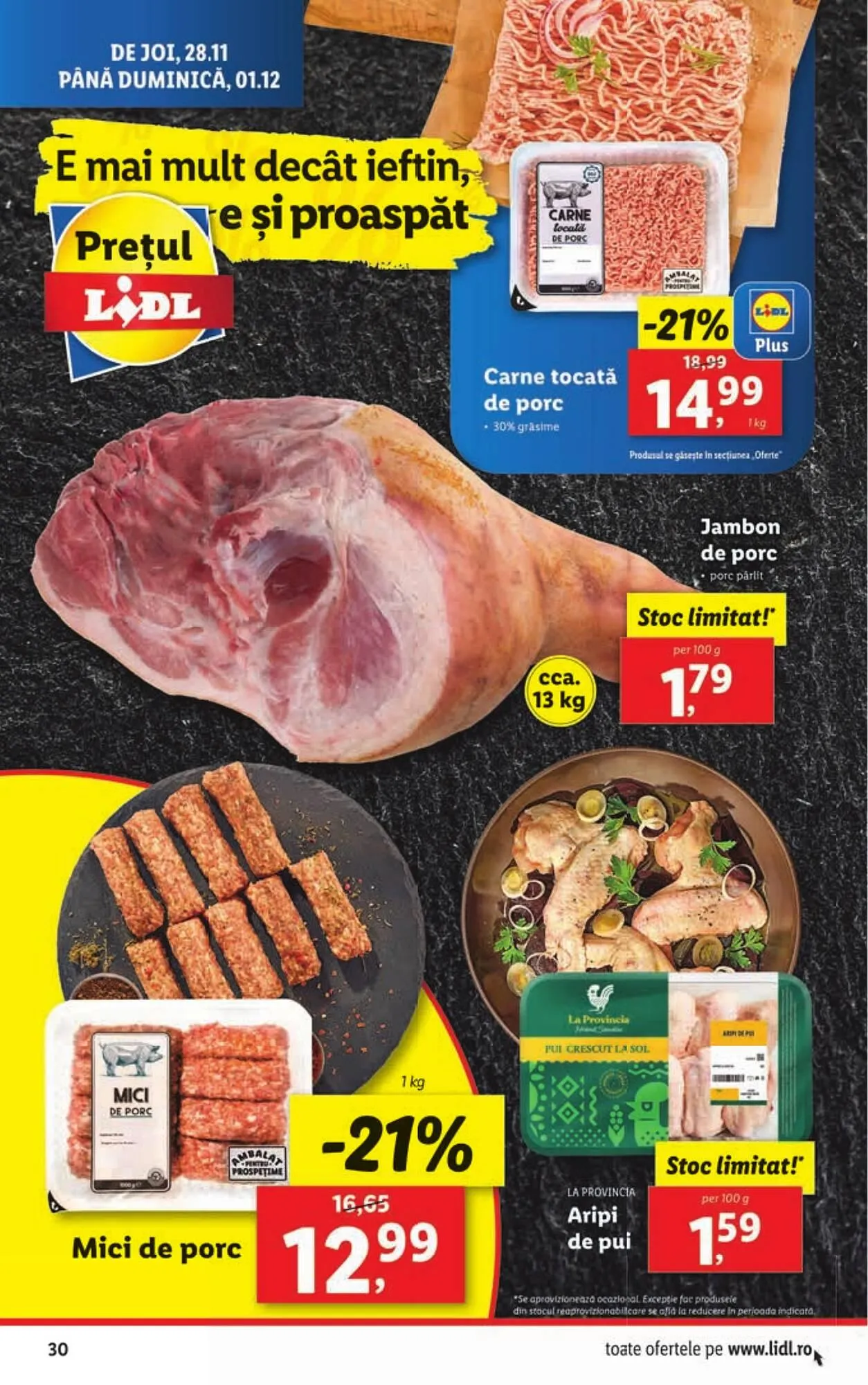 Catalog Catalog Lidl de la 25 noiembrie până la 1 decembrie 2024 - Revista Pagina 30
