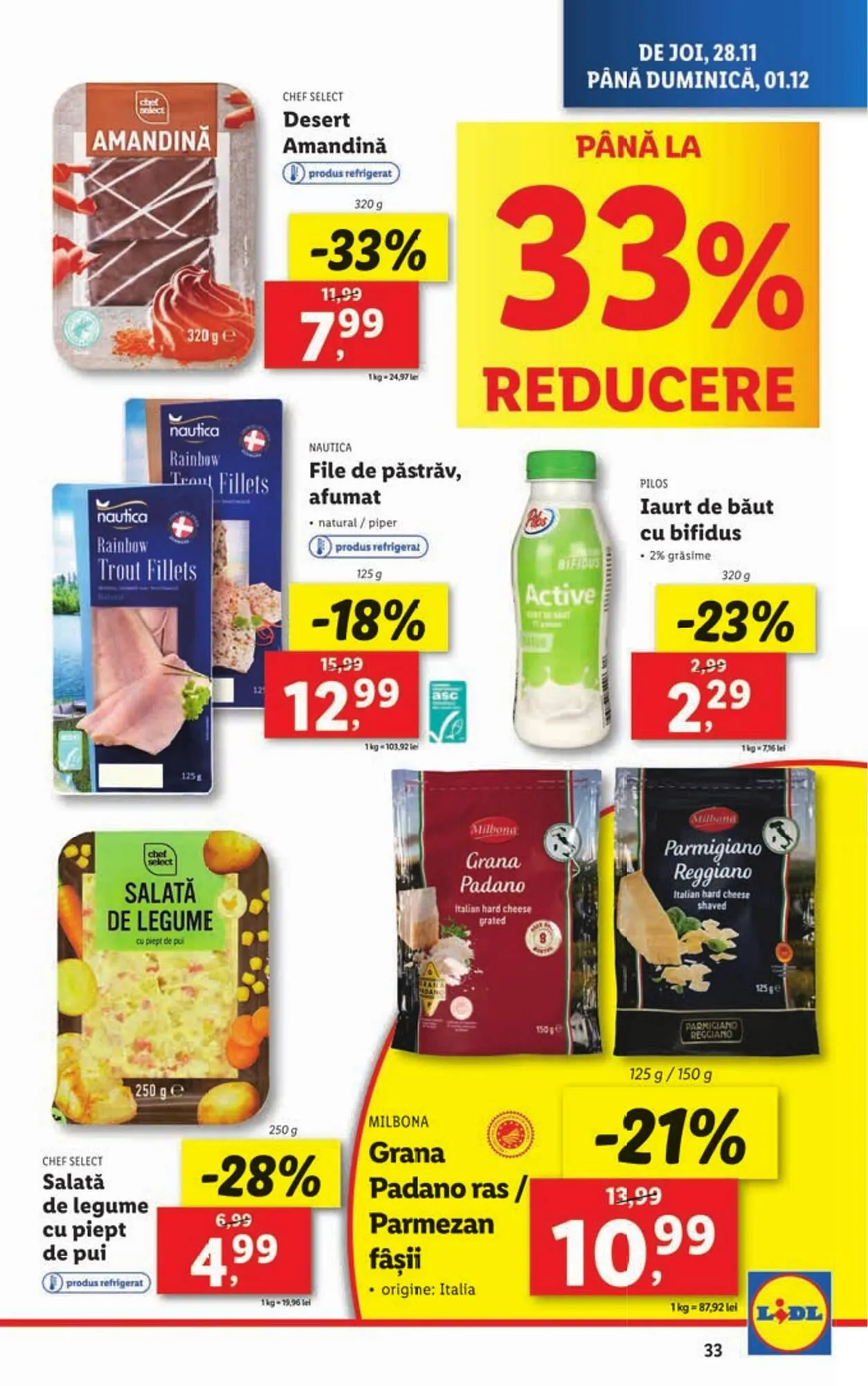 Catalog Catalog Lidl de la 25 noiembrie până la 1 decembrie 2024 - Revista Pagina 33