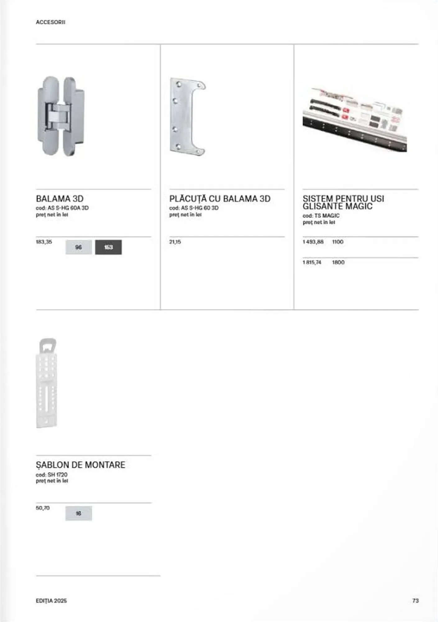 Catalog Catalog Proges de la 8 septembrie până la 31 decembrie 2025 - Revista Pagina 75