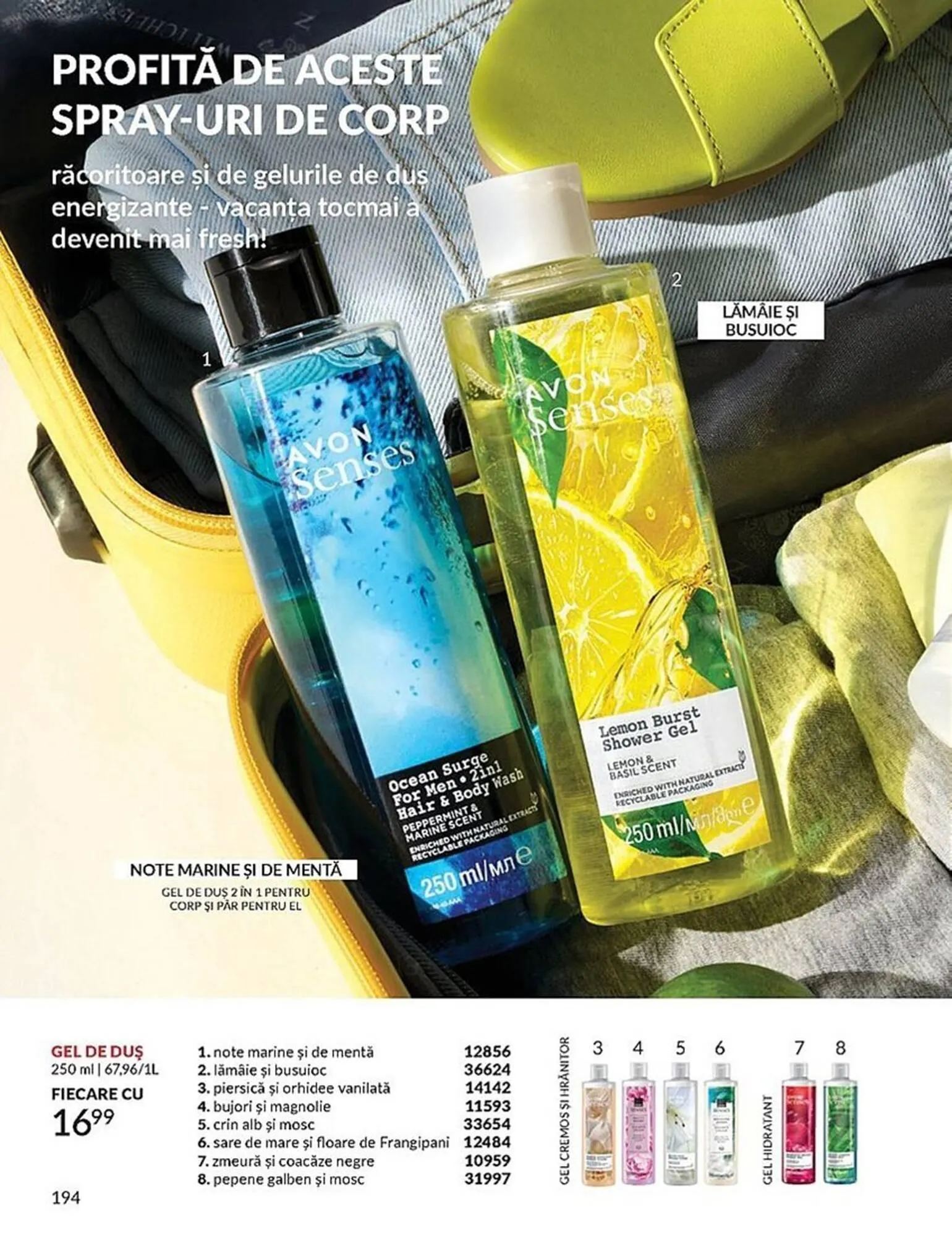 Catalog Catalog Avon de la 1 iulie până la 31 iulie 2025 - Revista Pagina 190