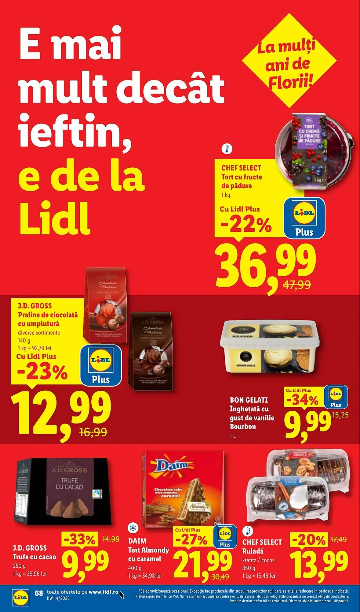 Catalog Catalog Lidl de la 30 martie până la 5 aprilie 2026 - Revista Pagina 68