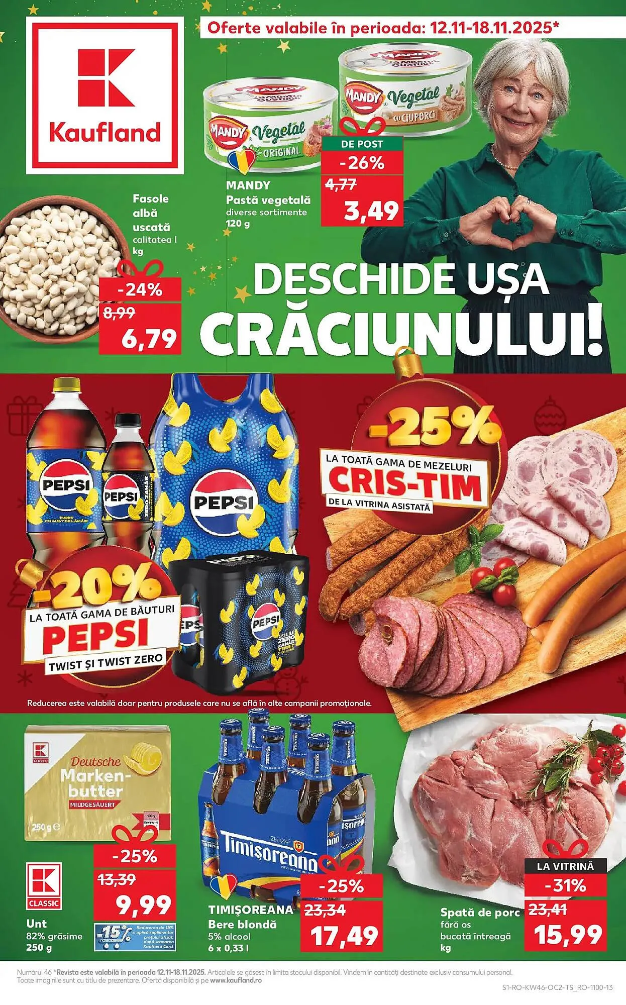 Catalog Catalog Kaufland de la 12 noiembrie până la 18 noiembrie 2025 - Revista Pagina 1