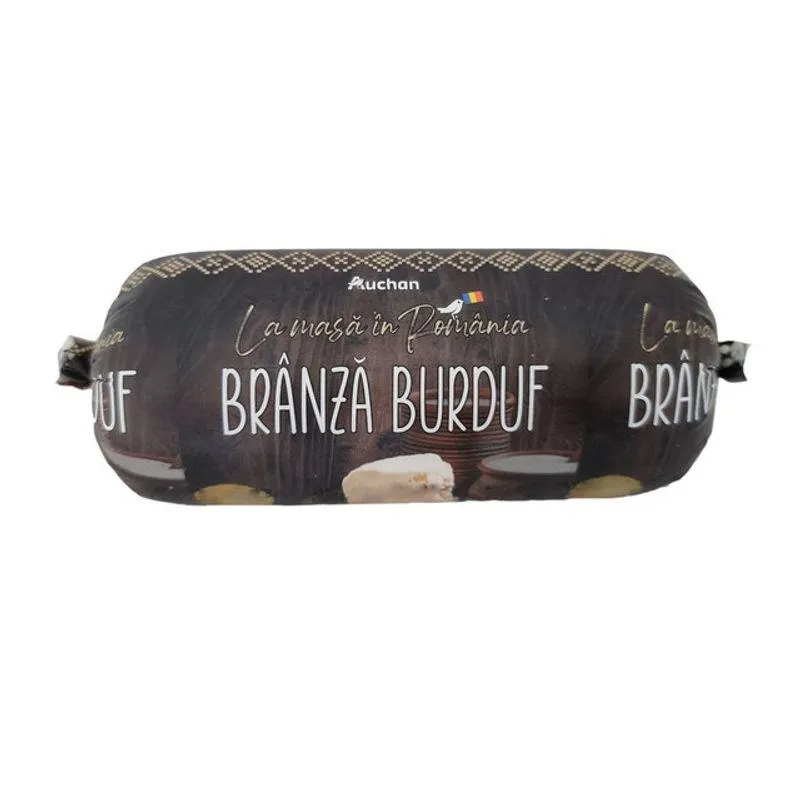 Branza de burduf Auchan La Masa in Romania, 300 g Branza de burduf Auchan La Masa in Romania, 300 g
