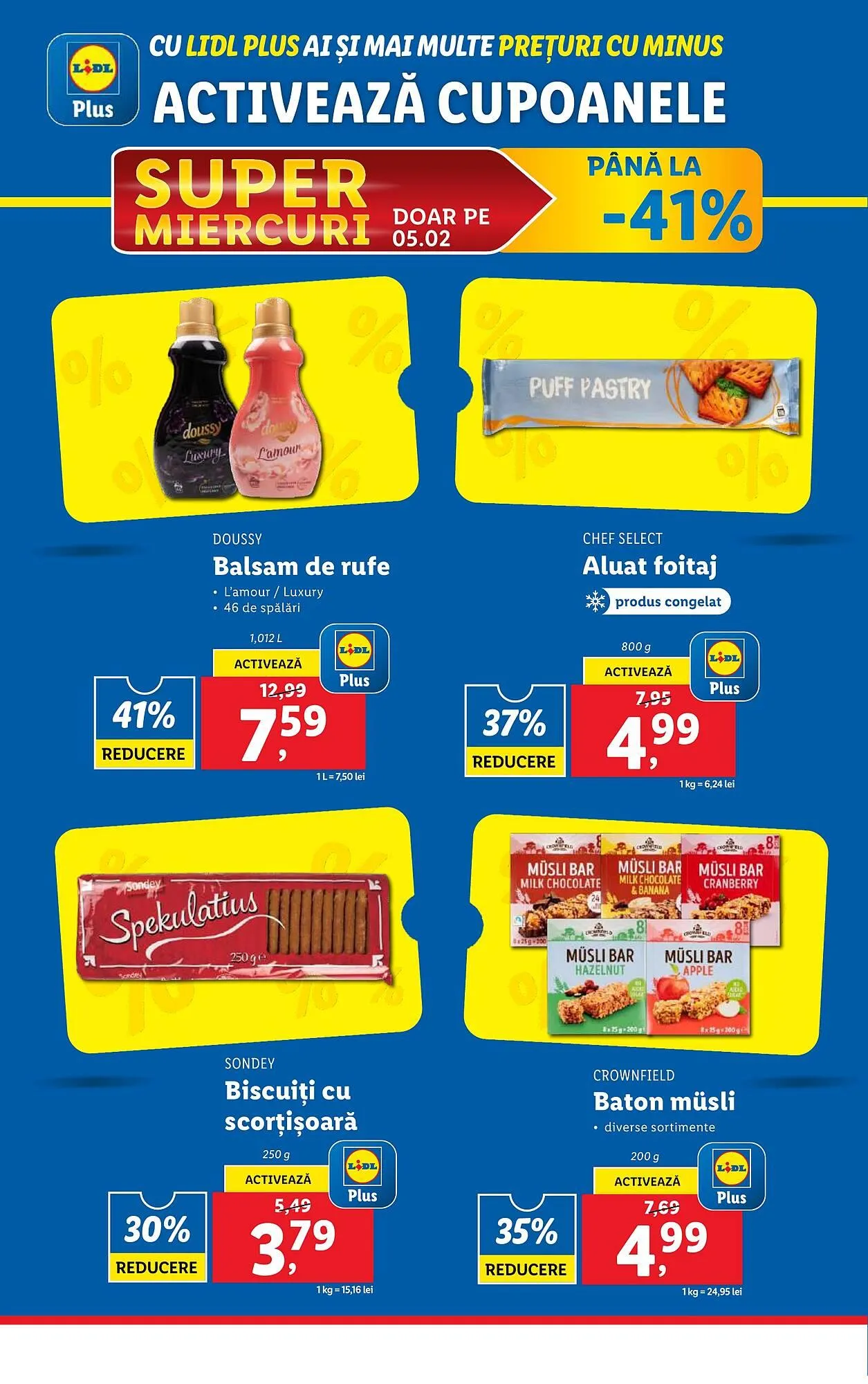 Catalog Catalog Lidl de la 3 februarie până la 9 februarie 2025 - Revista Pagina 48