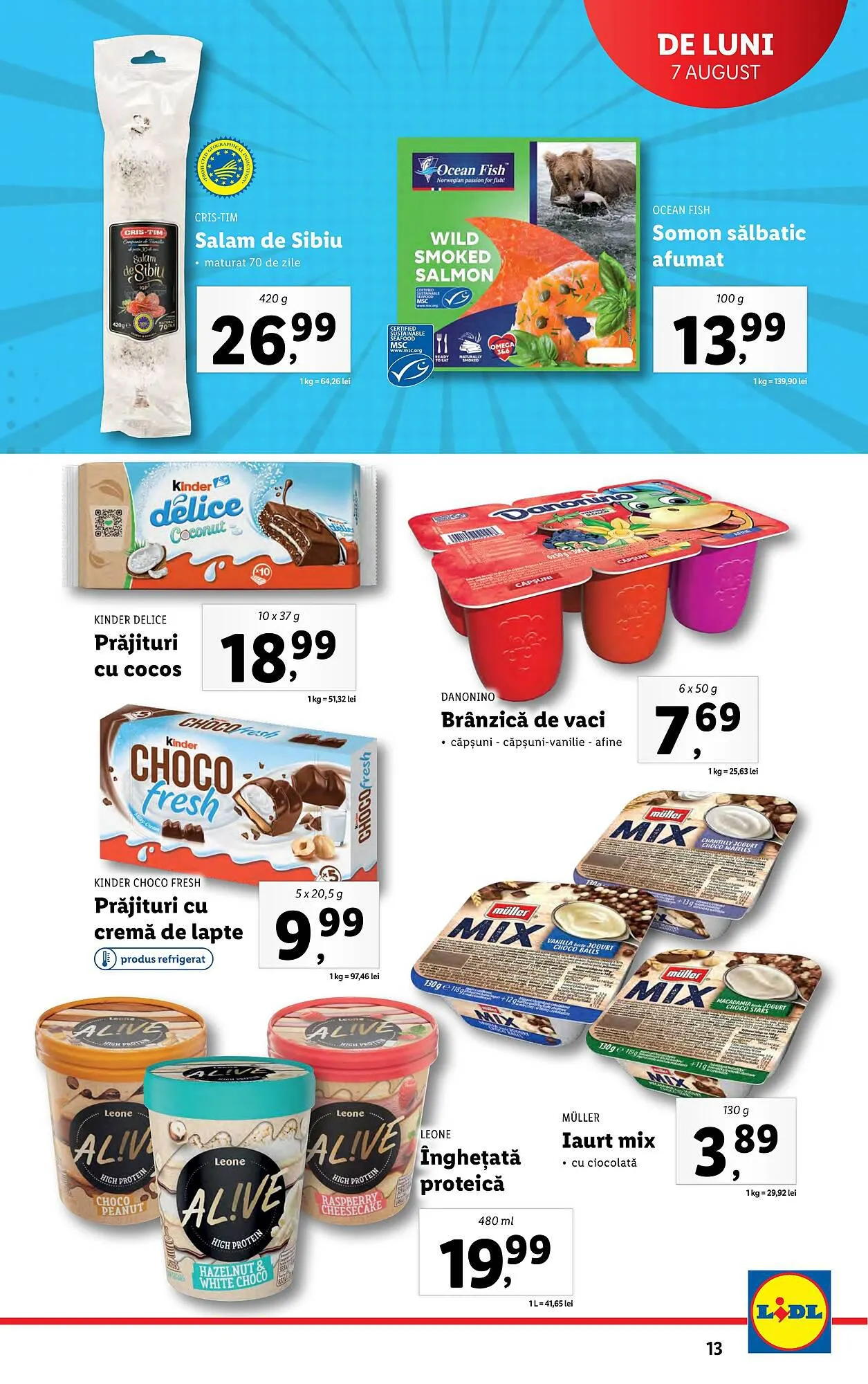 Catalog Lidl catalog de la 7 august până la 13 august 2023 - Revista Pagina 13