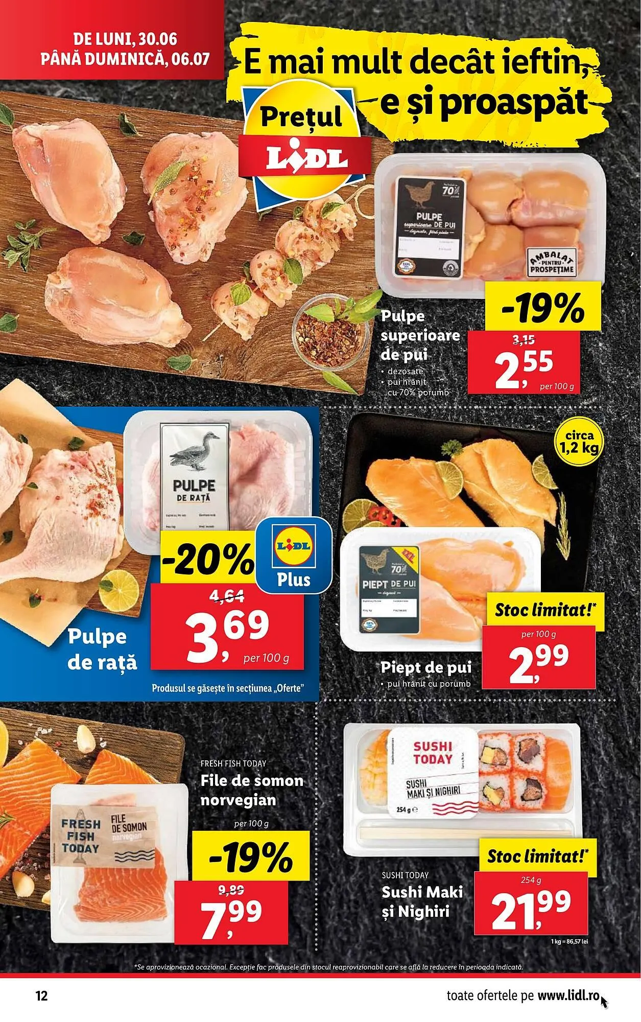 Catalog Catalog Lidl de la 30 iunie până la 6 iulie 2025 - Revista Pagina 12