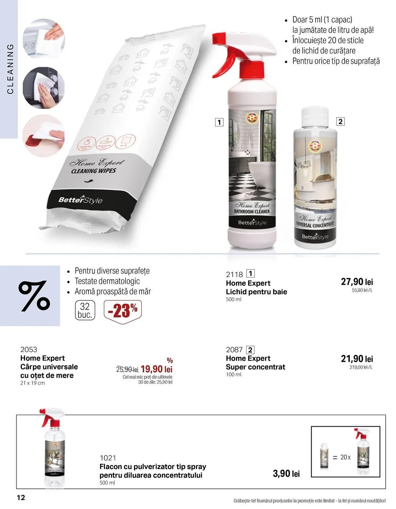 Catalog Catalog BetterStyle de la 3 februarie până la 28 februarie 2025 - Revista Pagina 12