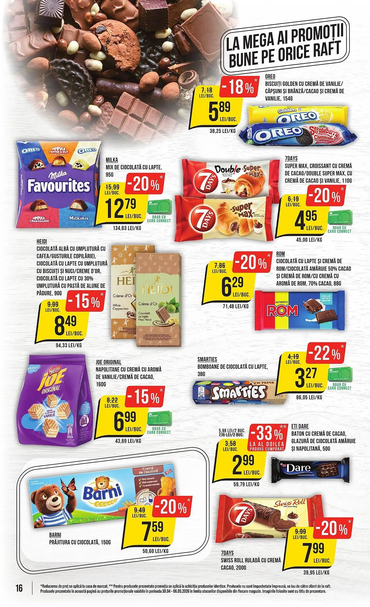 Catalog Catalog Mega Image de la 30 aprilie până la 6 mai 2026 - Revista Pagina 16