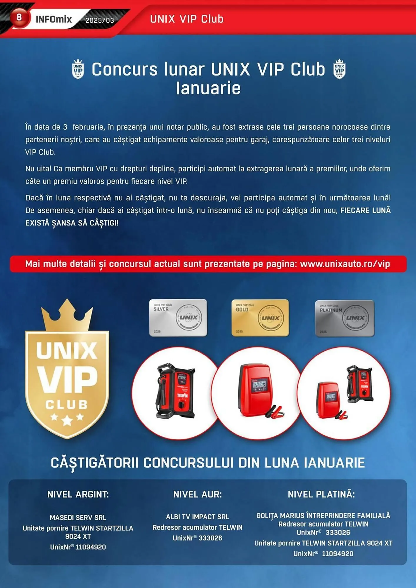 Catalog Catalog UNIX Auto de la 4 martie până la 31 martie 2025 - Revista Pagina 8