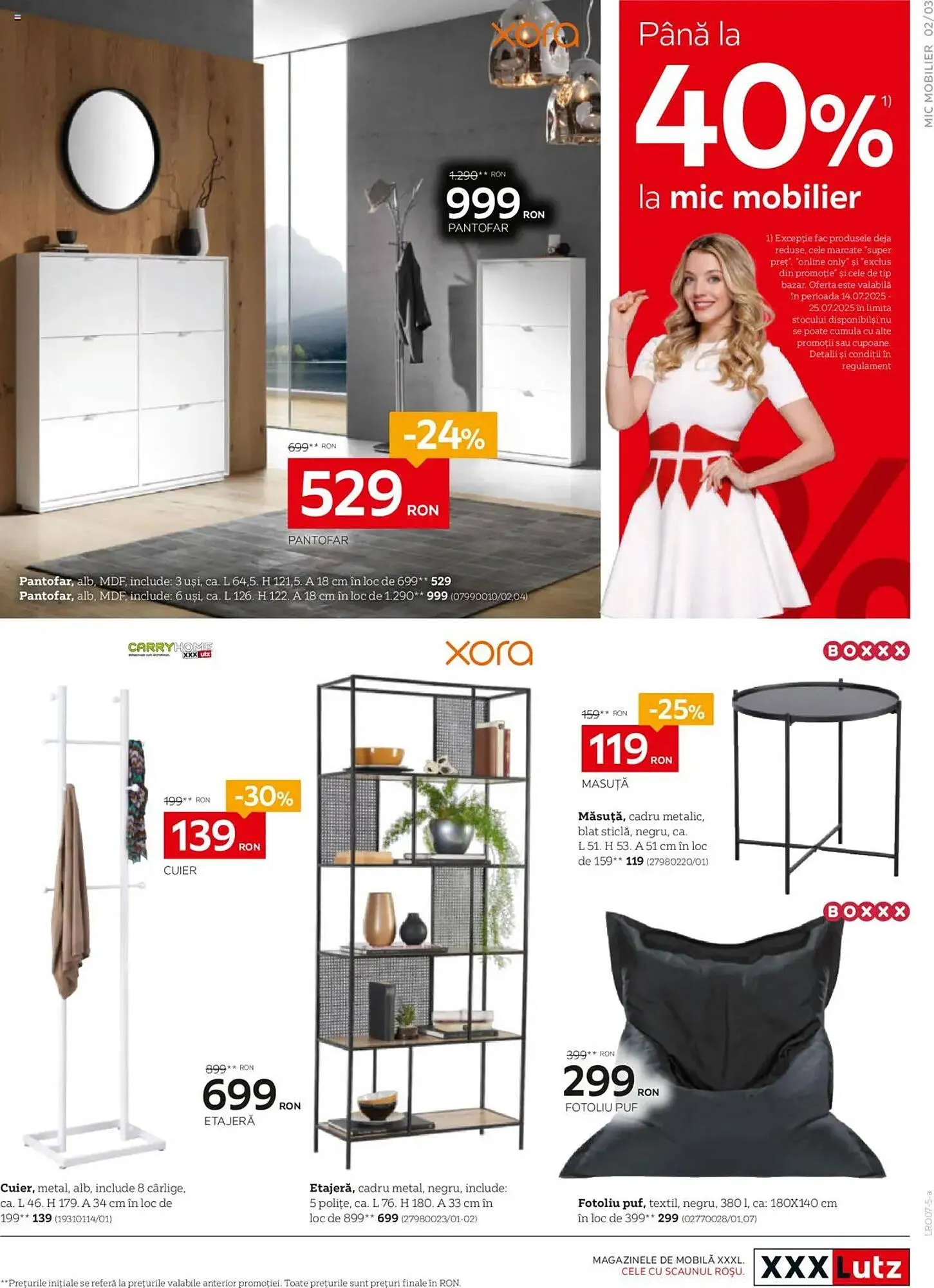 Catalog Catalog XXXLutz de la 29 iunie până la 27 iulie 2025 - Revista Pagina 3