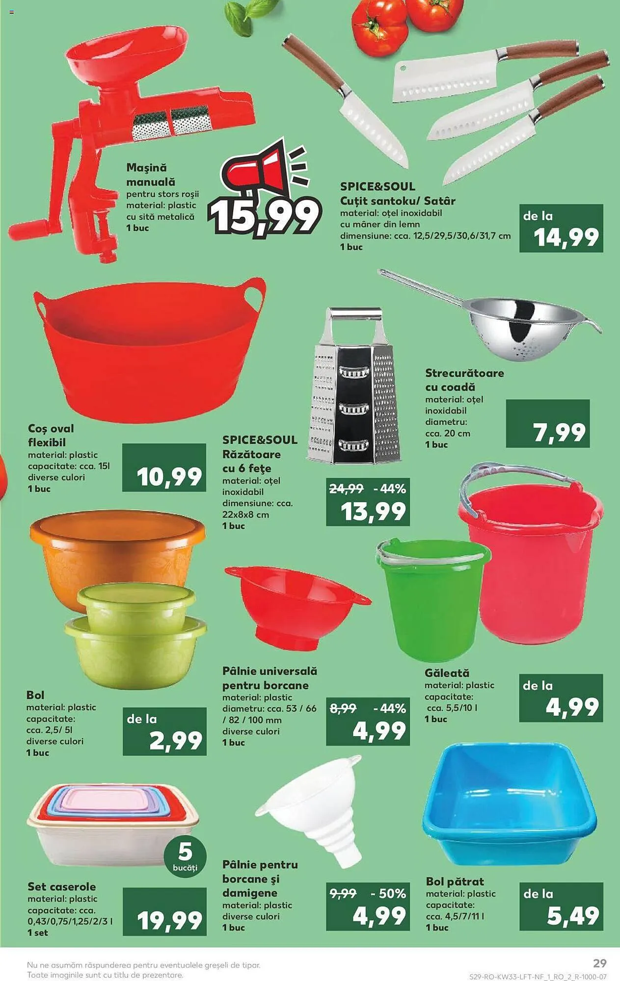 Catalog Kaufland catalog de la 16 august până la 22 august 2023 - Revista Pagina 29