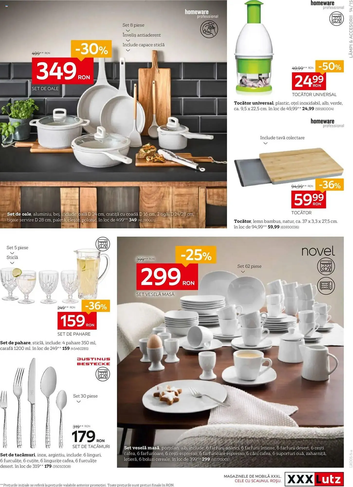 Catalog Catalog XXXLutz de la 5 mai până la 1 iunie 2025 - Revista Pagina 15