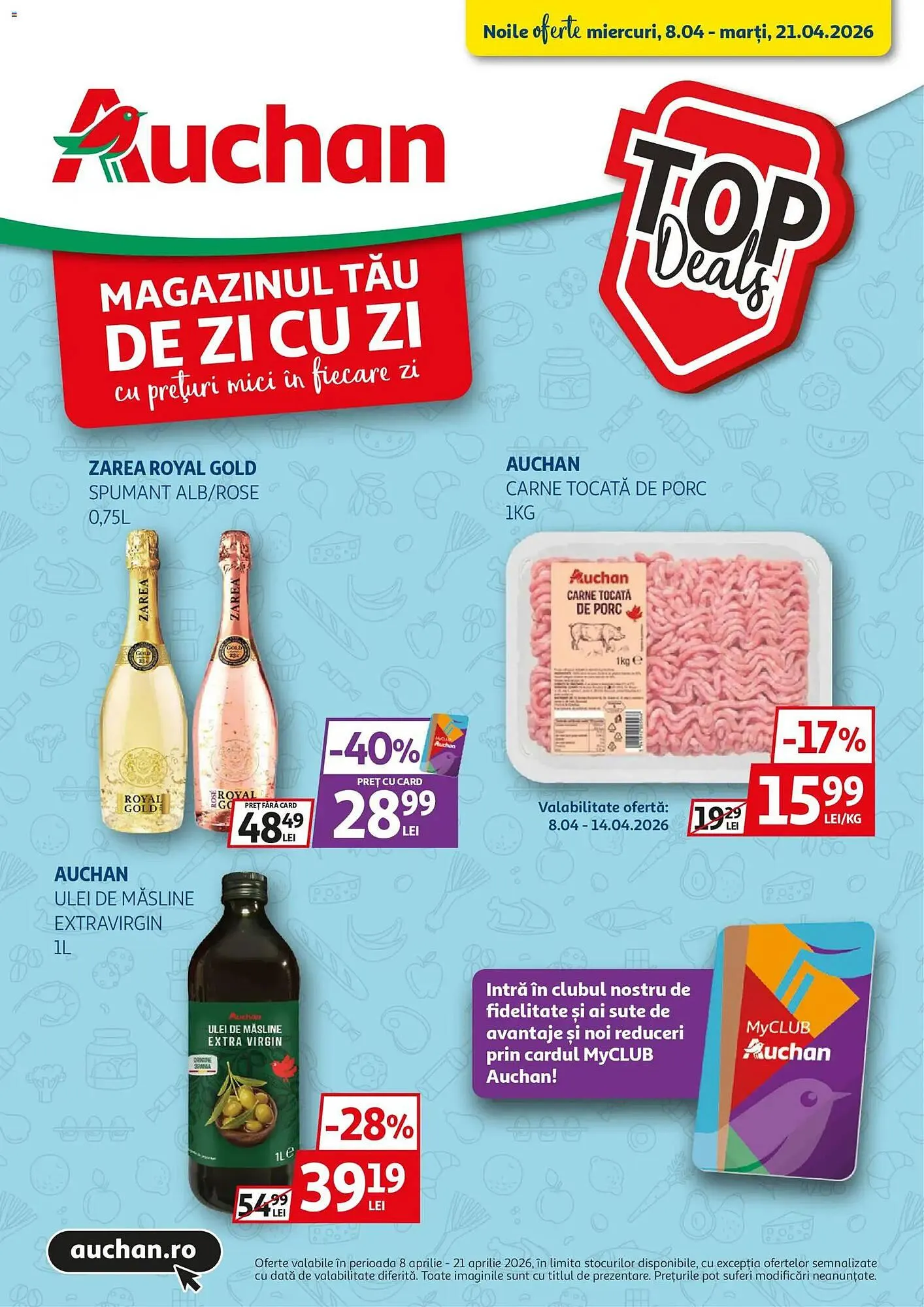 Catalog Catalog Auchan de la 8 aprilie până la 21 aprilie 2026 - Revista Pagina 1