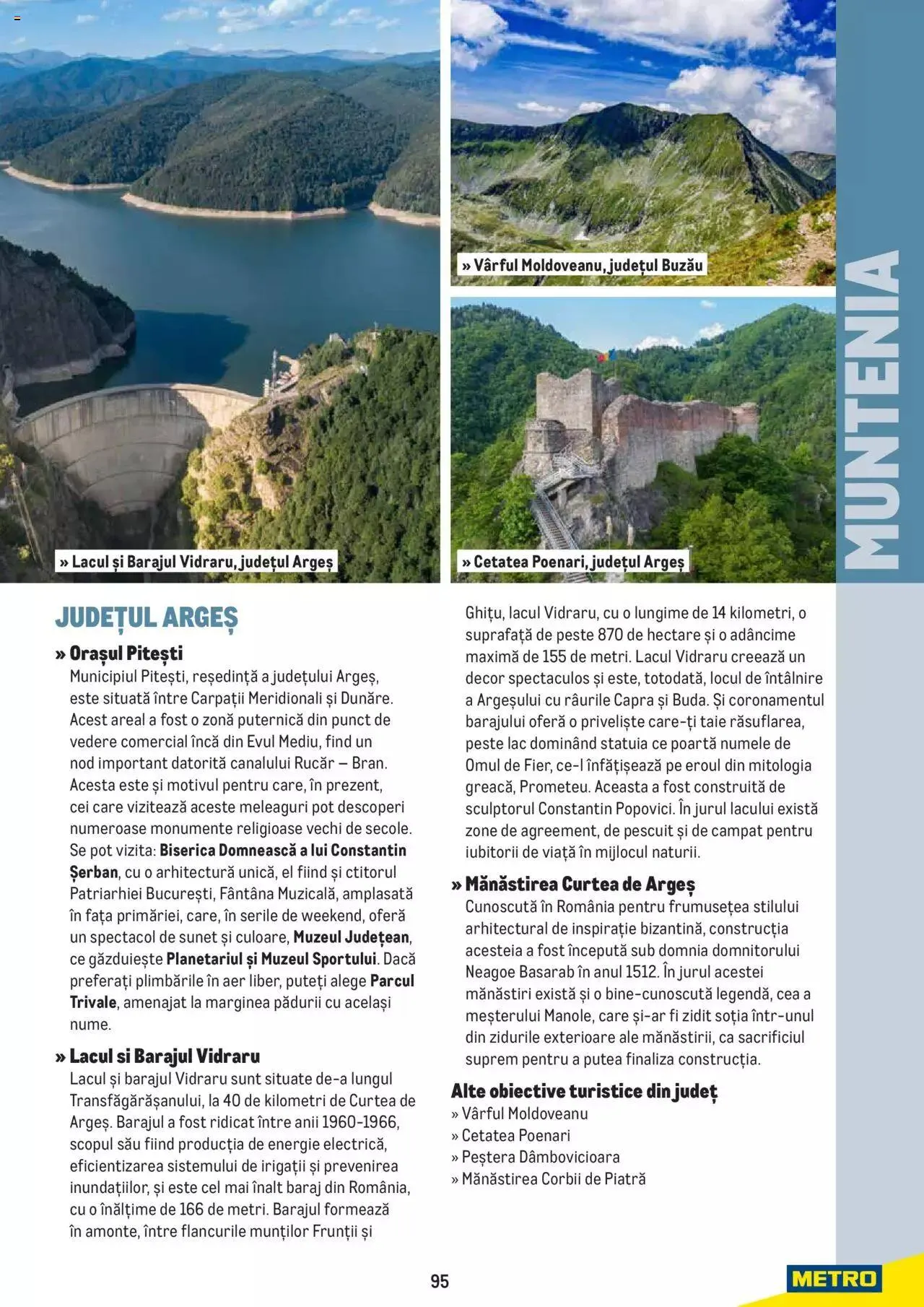 Catalog Metro - Ghid de călătorie - România, 2022 de la 4 iulie până la 31 decembrie 2023 - Revista Pagina 95