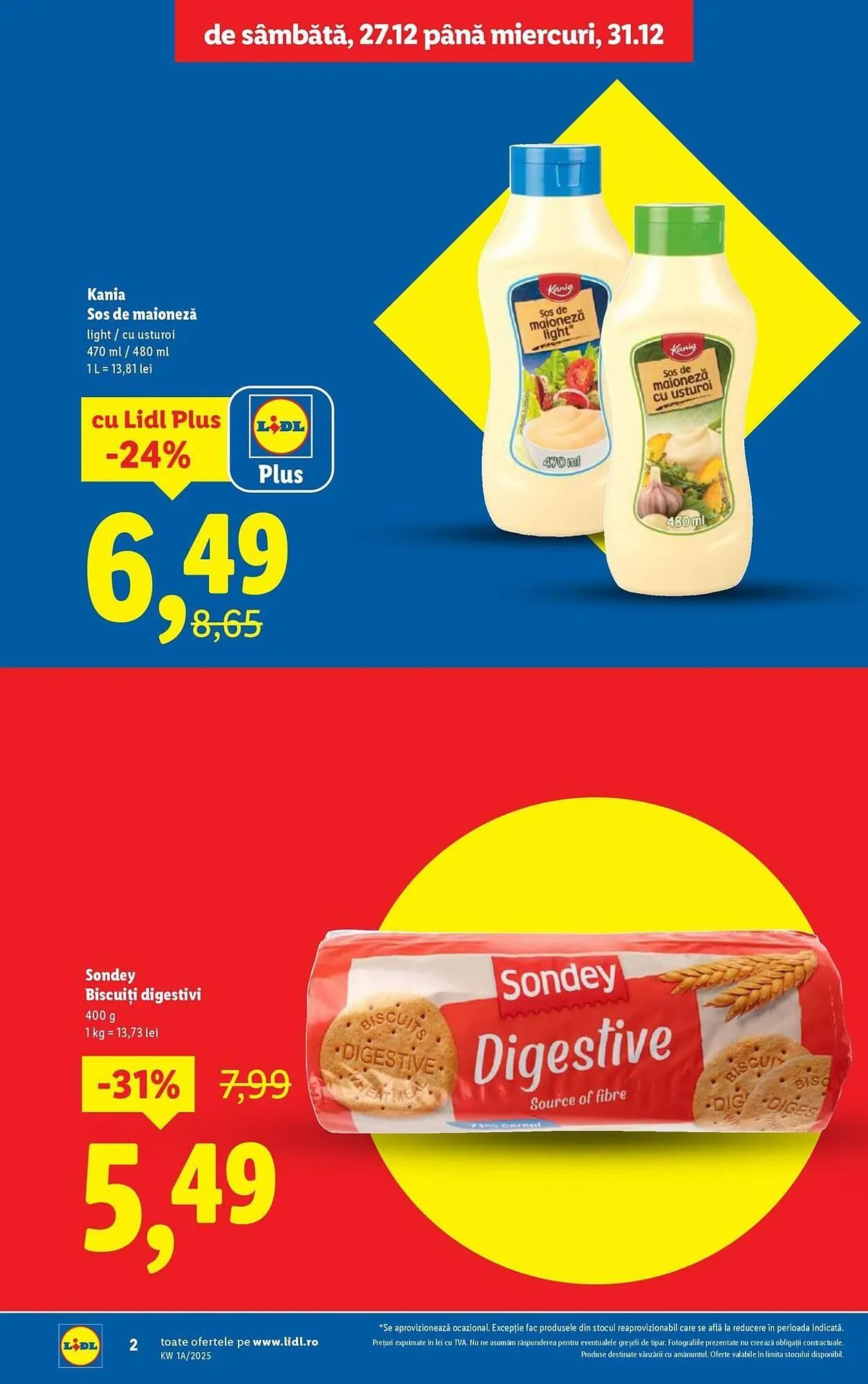 Catalog Catalog Lidl de la 27 decembrie până la 31 decembrie 2025 - Revista Pagina 2