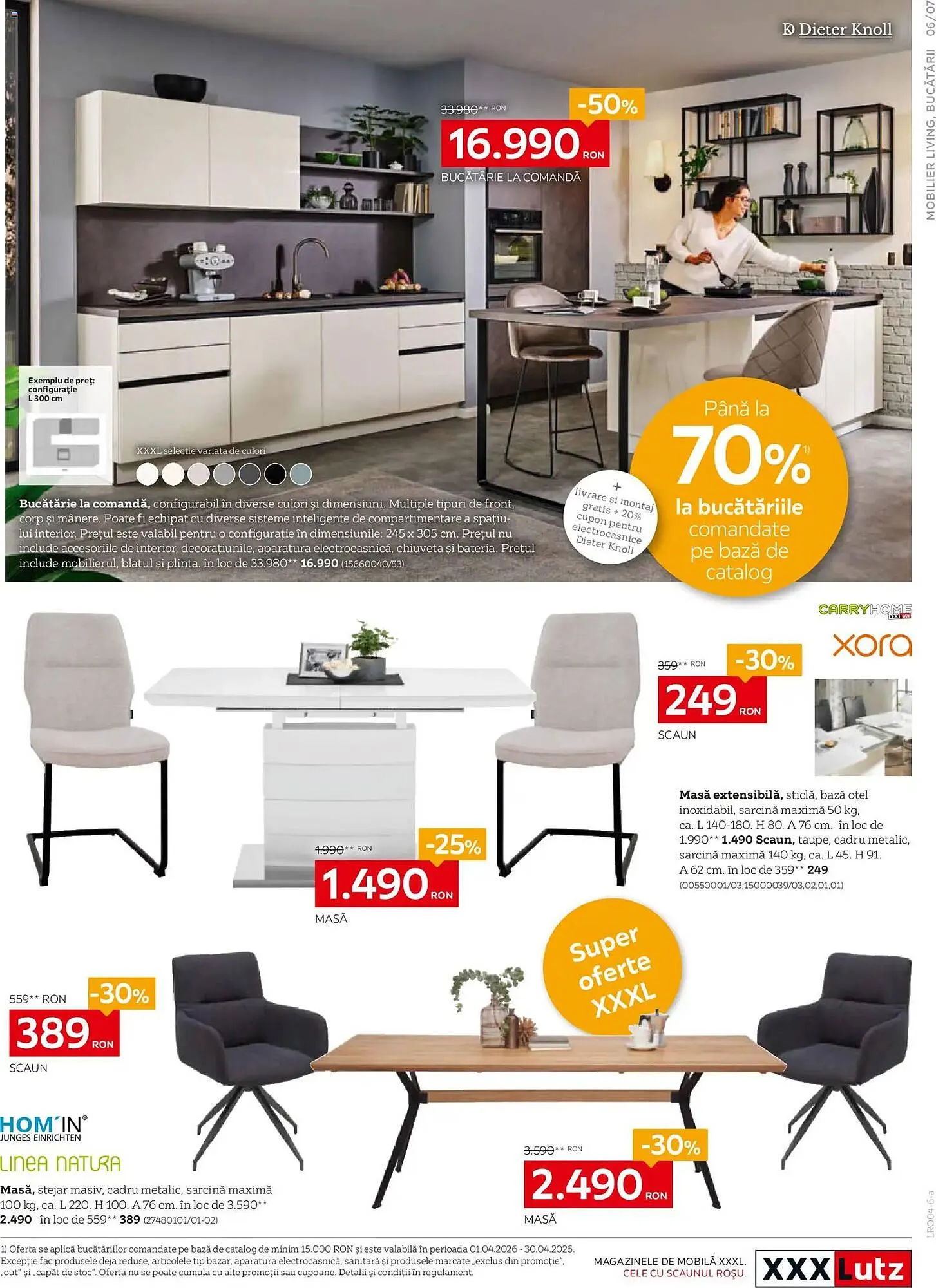 Catalog Catalog XXXLutz de la 5 aprilie până la 3 mai 2026 - Revista Pagina 7