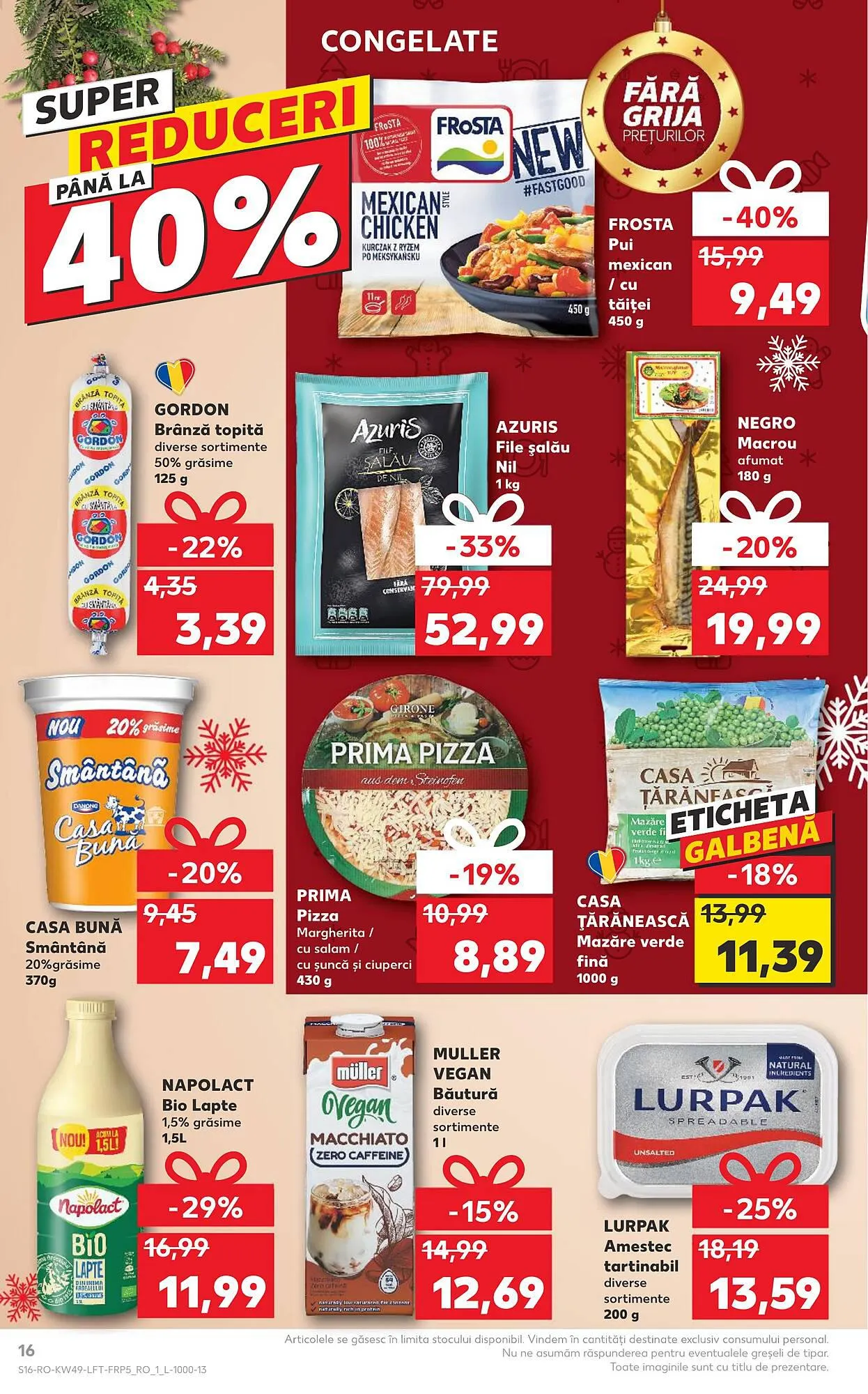 Catalog Kaufland catalog de la 6 decembrie până la 12 decembrie 2023 - Revista Pagina 16