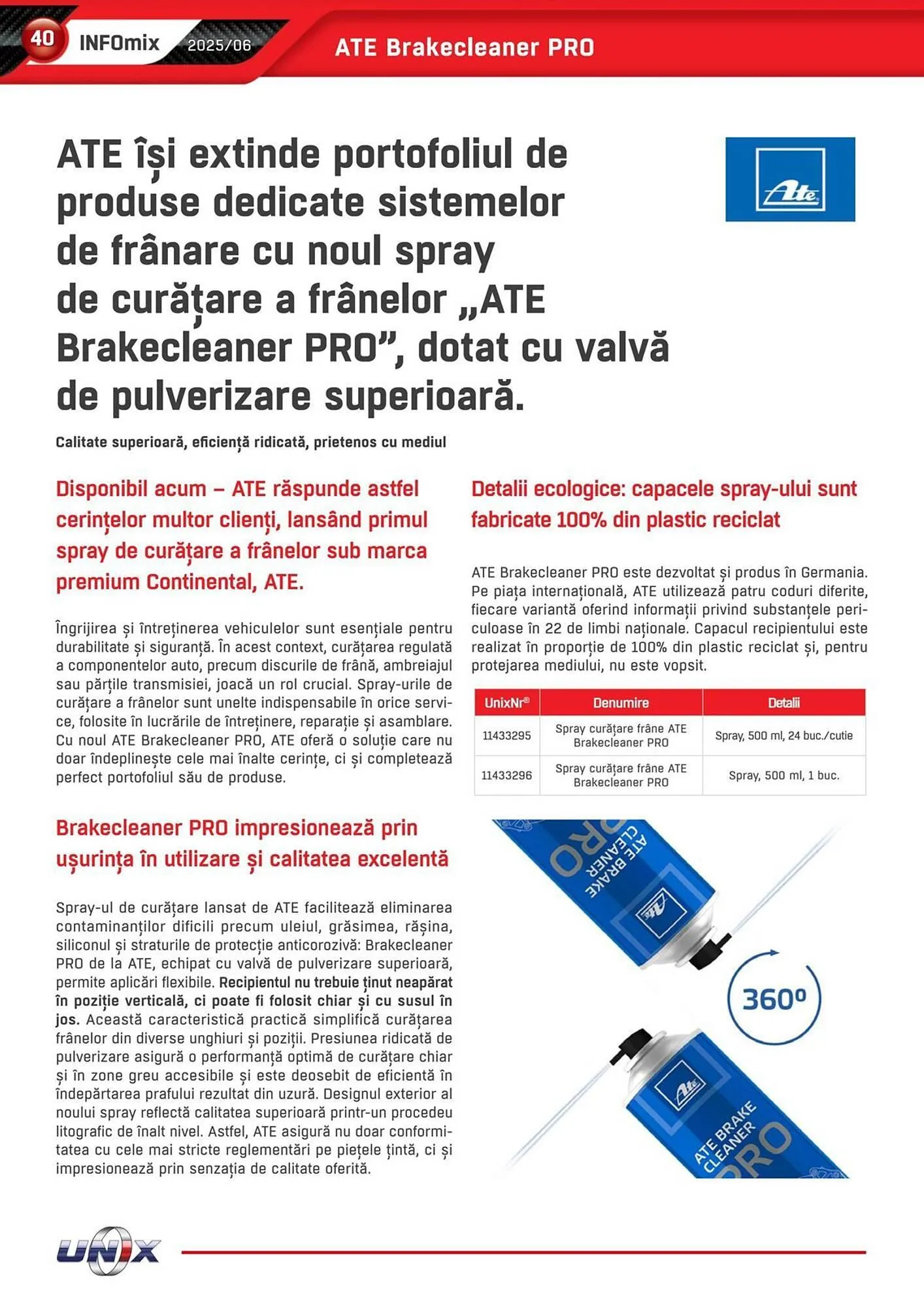 Catalog Catalog UNIX Auto de la 2 iunie până la 4 iulie 2025 - Revista Pagina 40