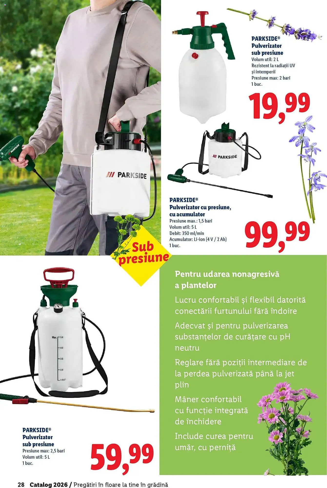 Catalog Catalog Lidl de la 18 februarie până la 5 aprilie 2026 - Revista Pagina 28