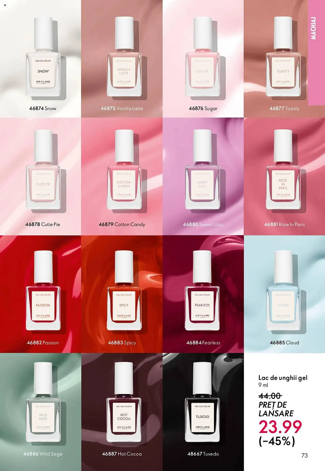 Catalog Catalog Oriflame de la 6 mai până la 26 mai 2026 - Revista Pagina 73