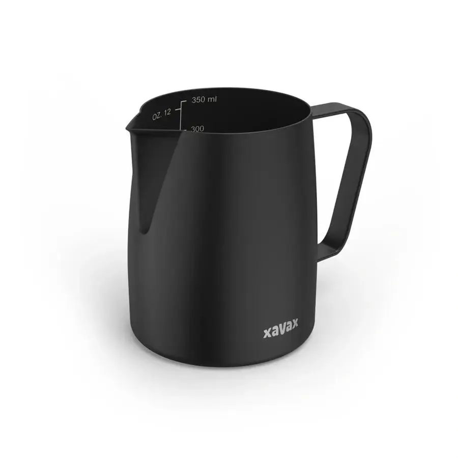 Xavax Barista, Cana pentru spuma de lapte, 350 ml, Negru mat