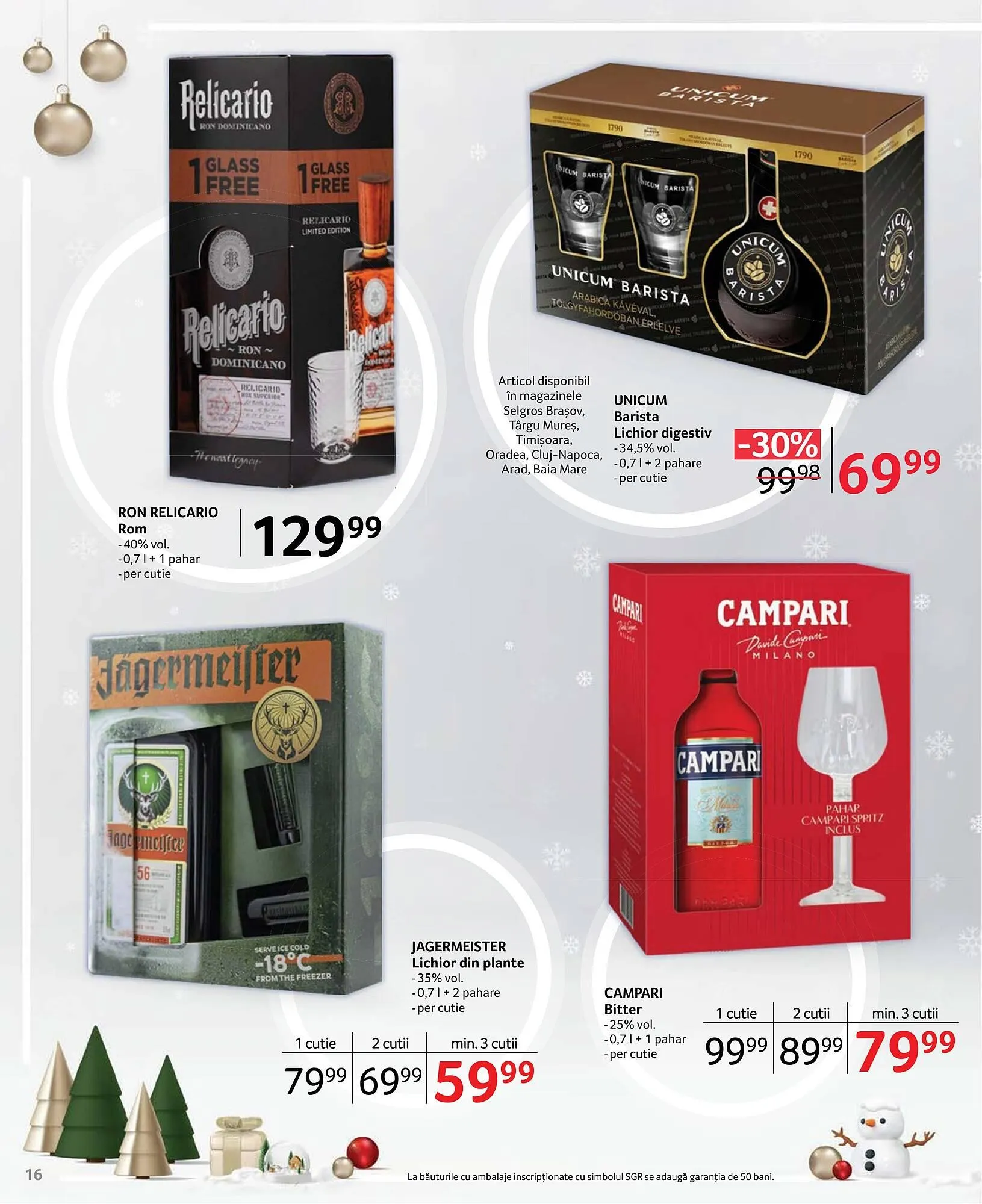 Catalog Catalog Selgros de la 29 noiembrie până la 24 decembrie 2024 - Revista Pagina 16