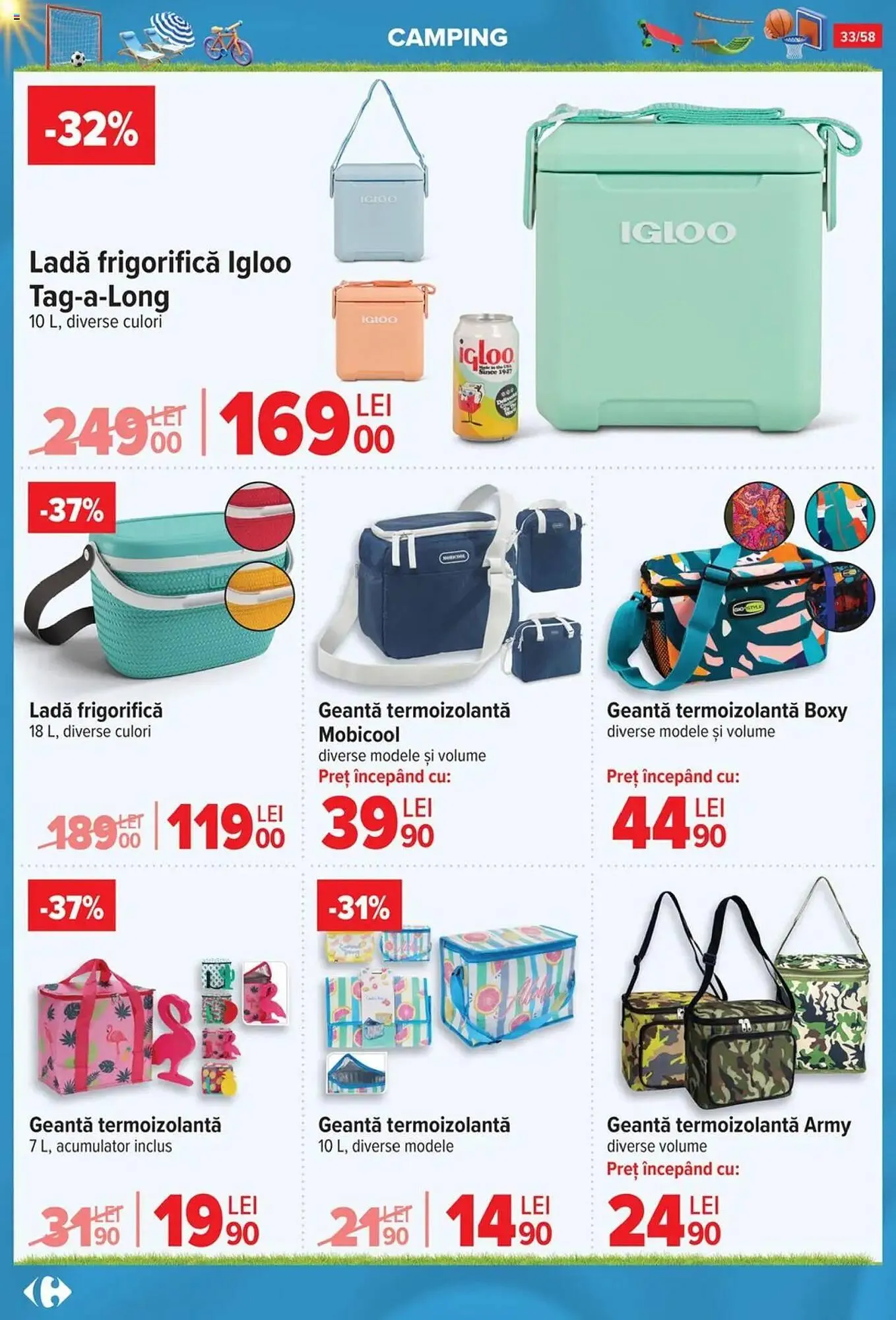 Catalog Catalog Carrefour de la 3 iunie până la 1 iulie 2025 - Revista Pagina 33