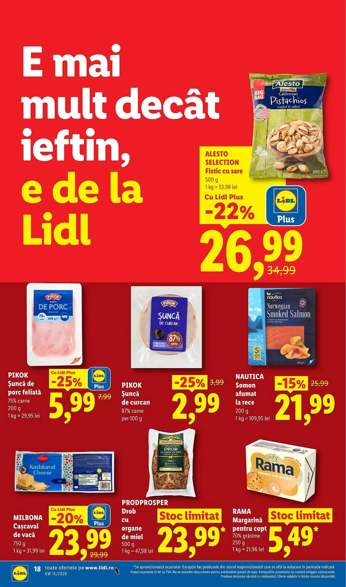 Catalog Catalog Lidl de la 6 aprilie până la 11 aprilie 2026 - Revista Pagina 18