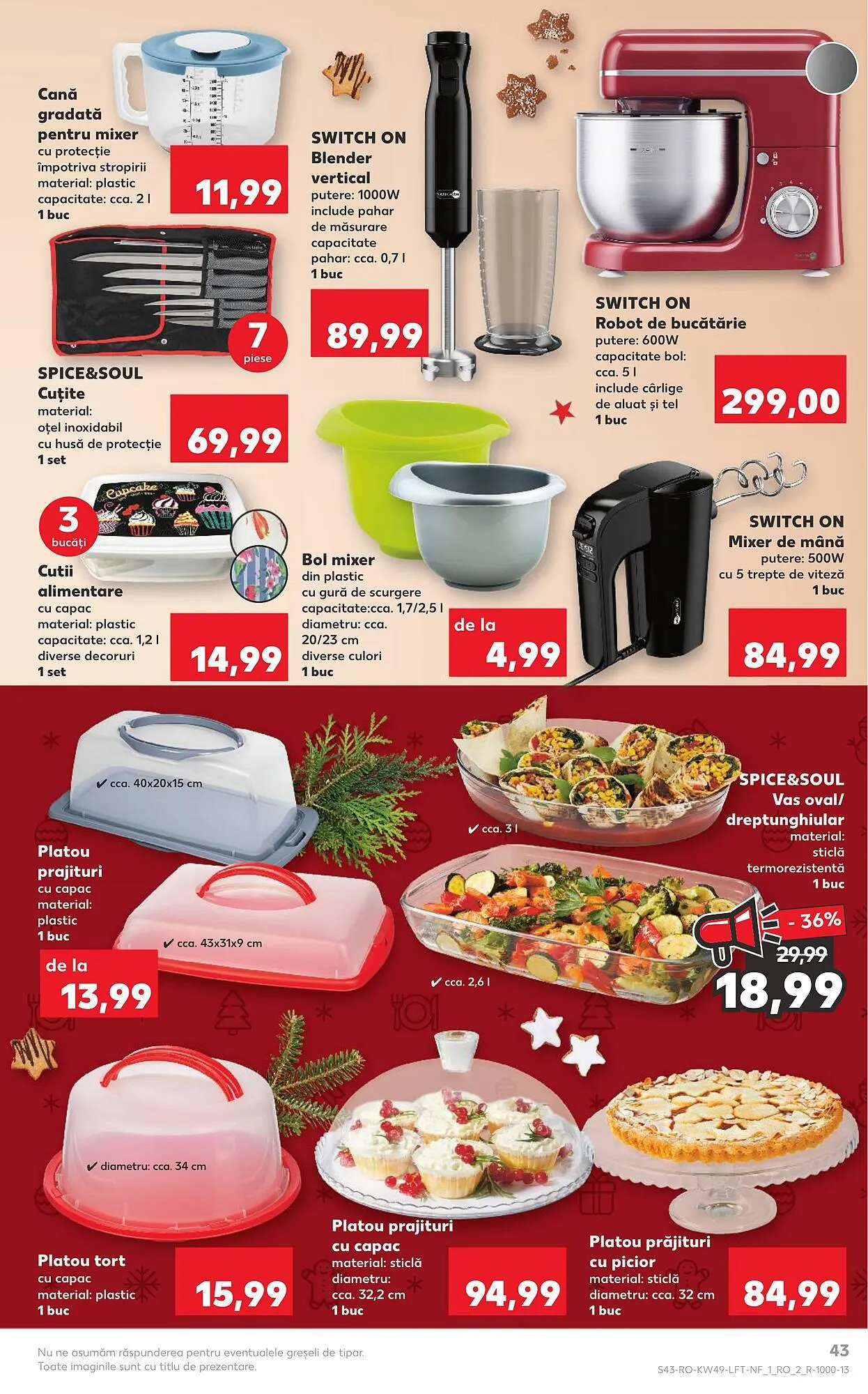 Catalog Kaufland catalog de la 6 decembrie până la 12 decembrie 2023 - Revista Pagina 43