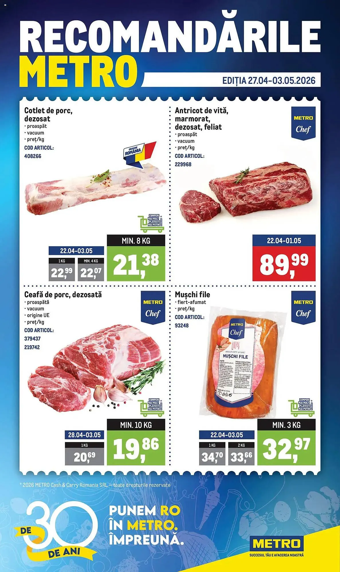 Catalog Catalog Metro de la 27 aprilie până la 3 mai 2026 - Revista Pagina 1