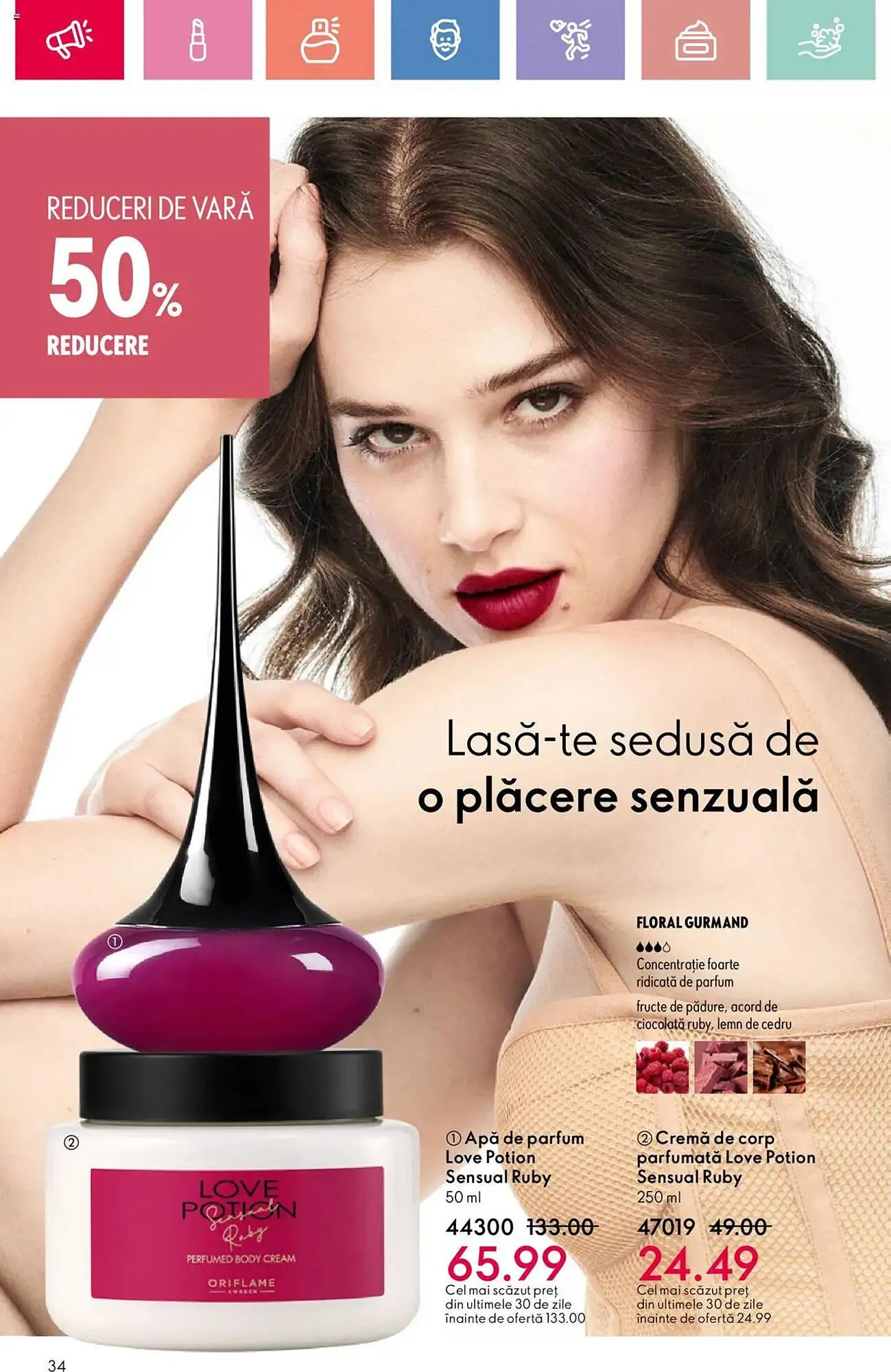 Catalog Catalog Oriflame de la 15 iunie până la 5 iulie 2025 - Revista Pagina 34