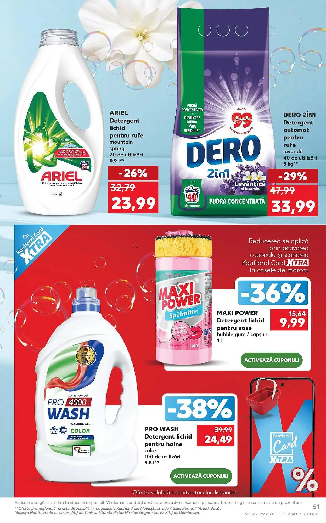 Catalog Catalog Kaufland de la 15 aprilie până la 21 aprilie 2026 - Revista Pagina 51