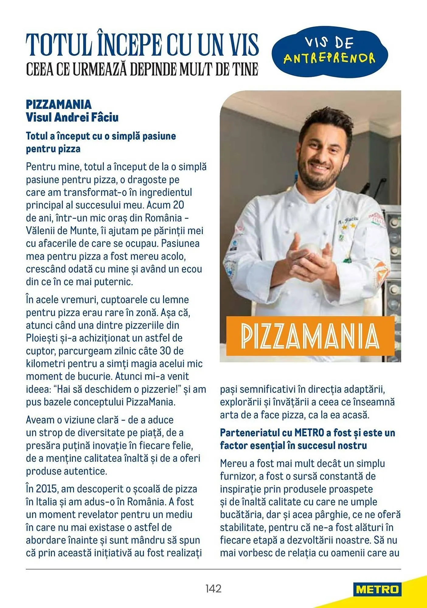 Catalog Catalog Metro de la 9 aprilie până la 31 decembrie 2025 - Revista Pagina 142