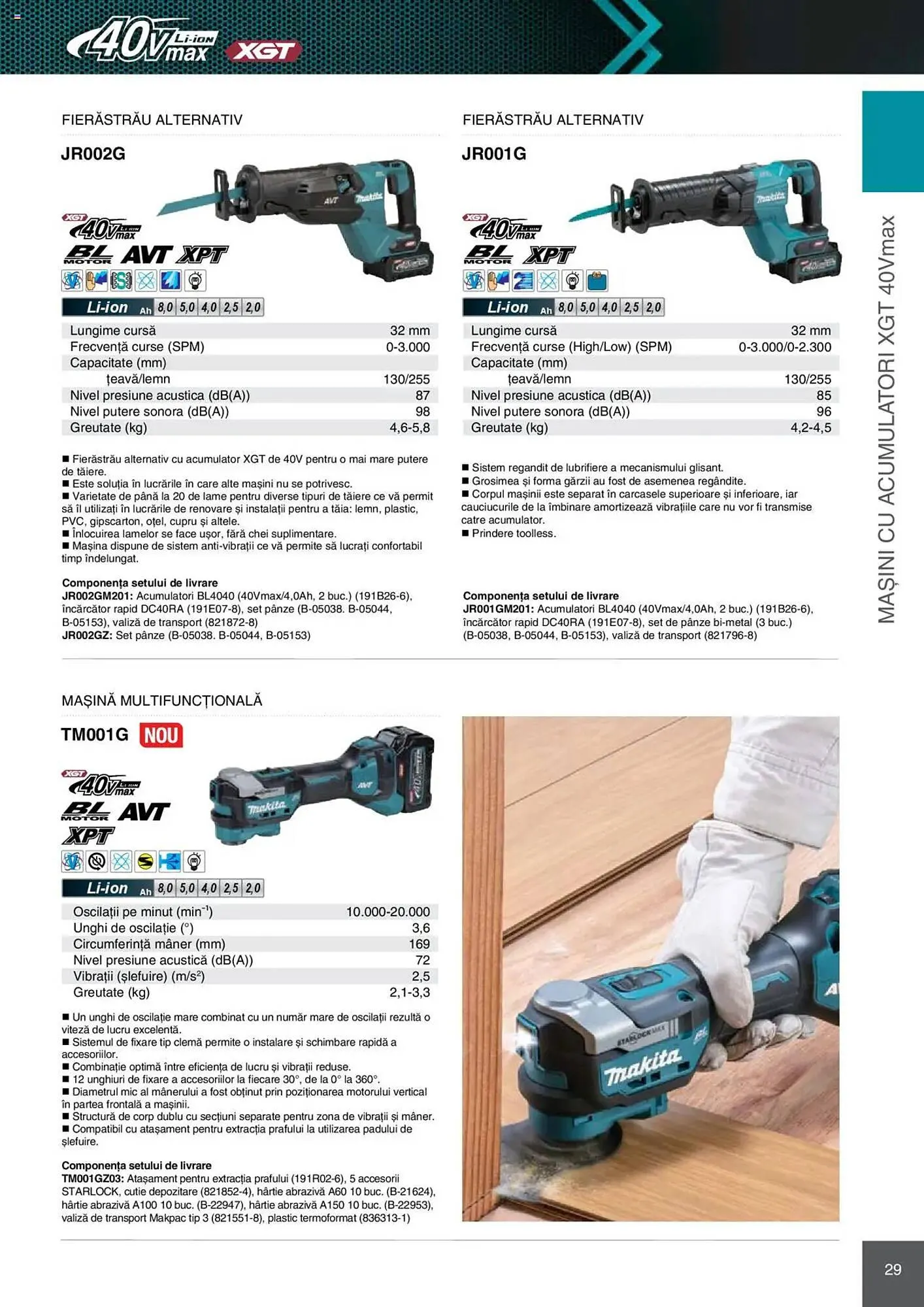 Catalog Catalog Makita de la 8 ianuarie până la 31 decembrie 2025 - Revista Pagina 29