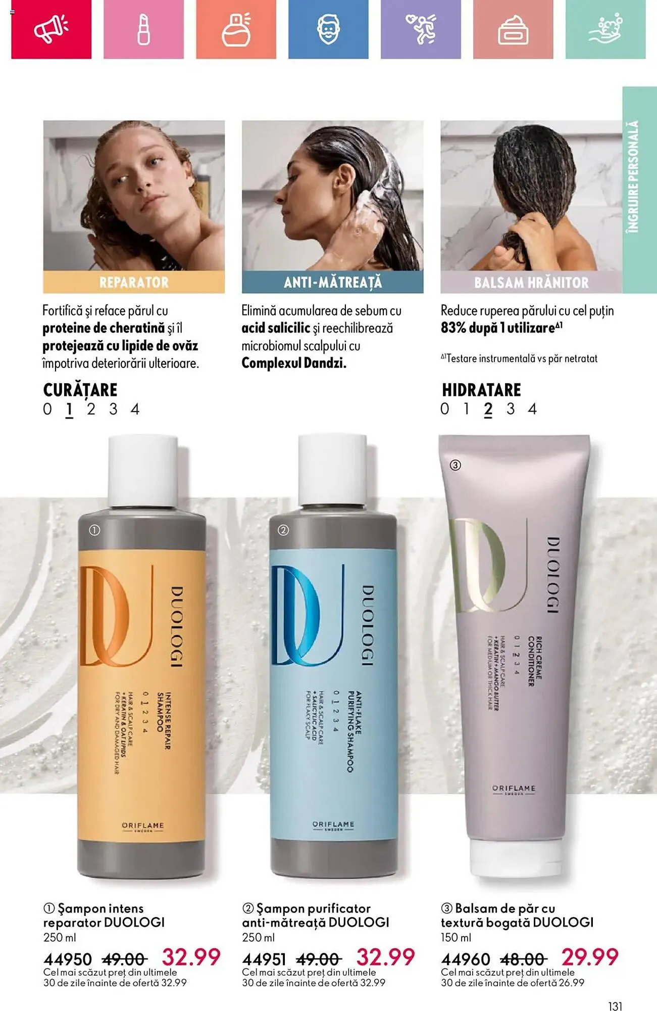 Catalog Catalog Oriflame de la 6 iulie până la 26 iulie 2025 - Revista Pagina 131