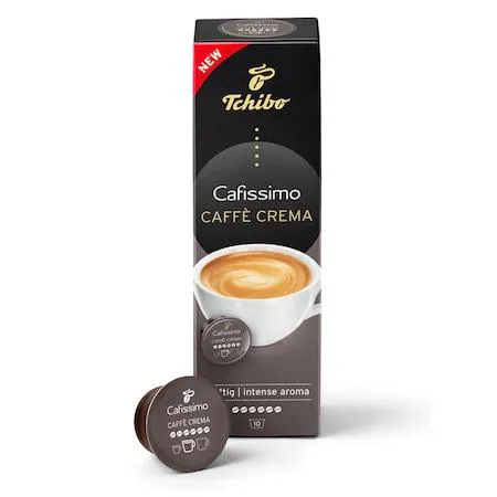 Cafea Tchibo Cafissimo Caffè Crema Intense, 10 Capsule, 70 g