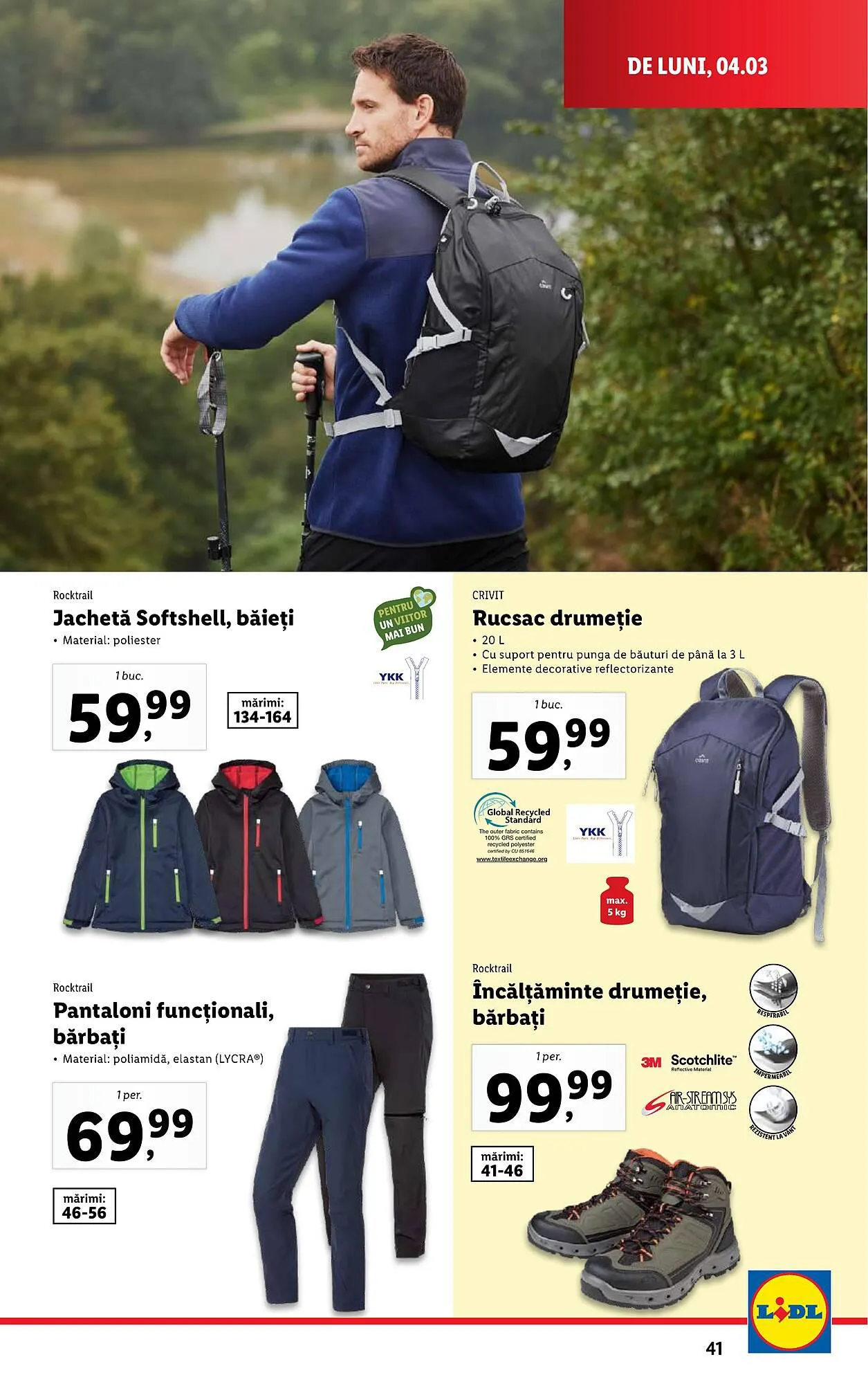 Catalog Lidl catalog de la 4 martie până la 10 martie 2024 - Revista Pagina 41