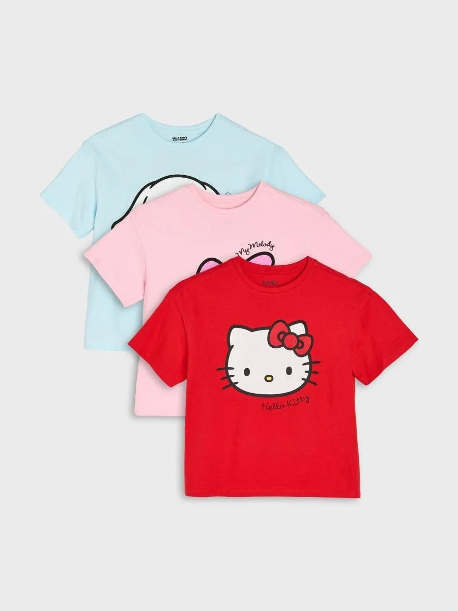 Tricou din bumbac Hello Kitty