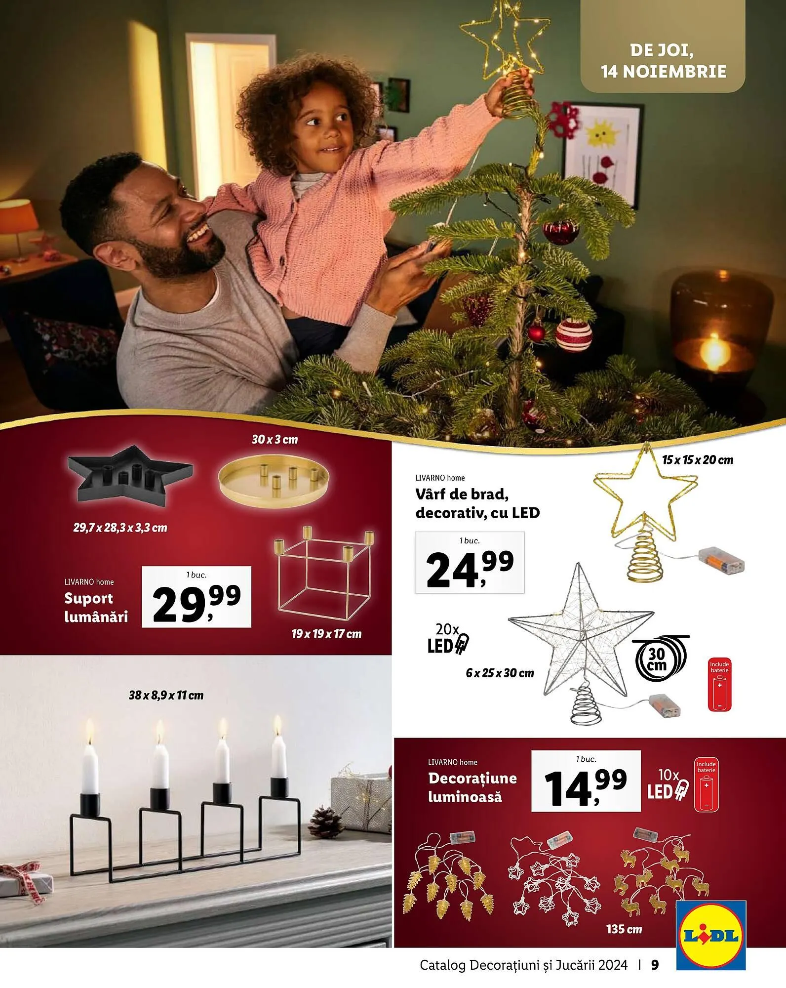 Catalog Catalog Lidl de la 4 noiembrie până la 24 decembrie 2024 - Revista Pagina 9