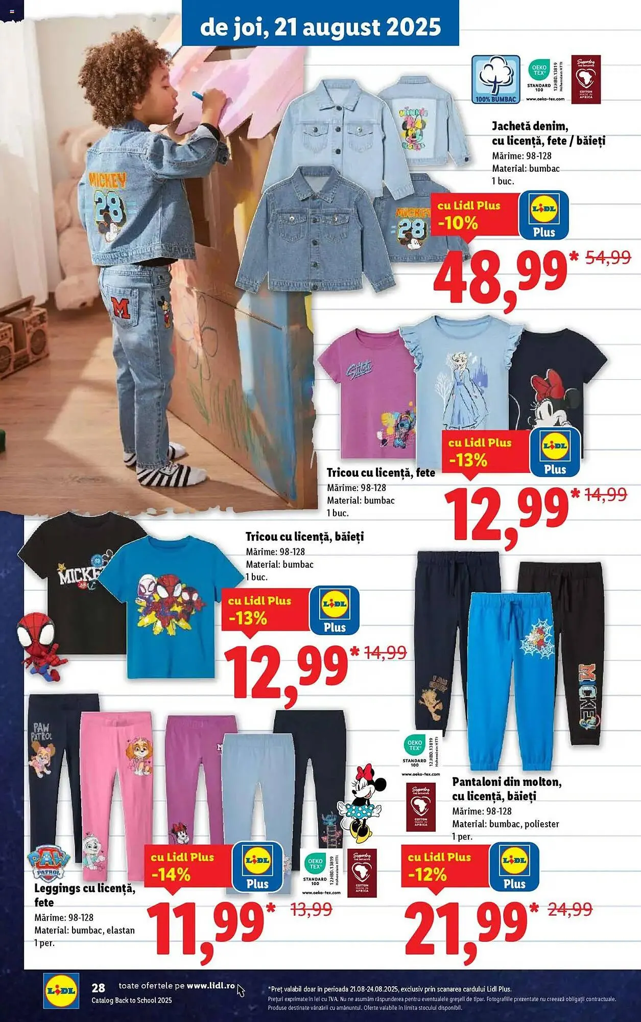 Catalog Catalog Lidl de la 11 august până la 31 august 2025 - Revista Pagina 28