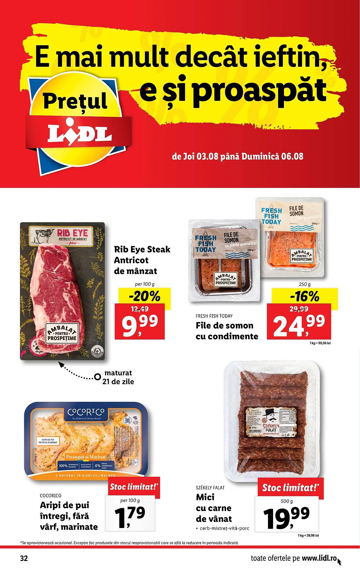 Catalog Lidl catalog de la 31 iulie până la 6 august 2023 - Revista Pagina 32